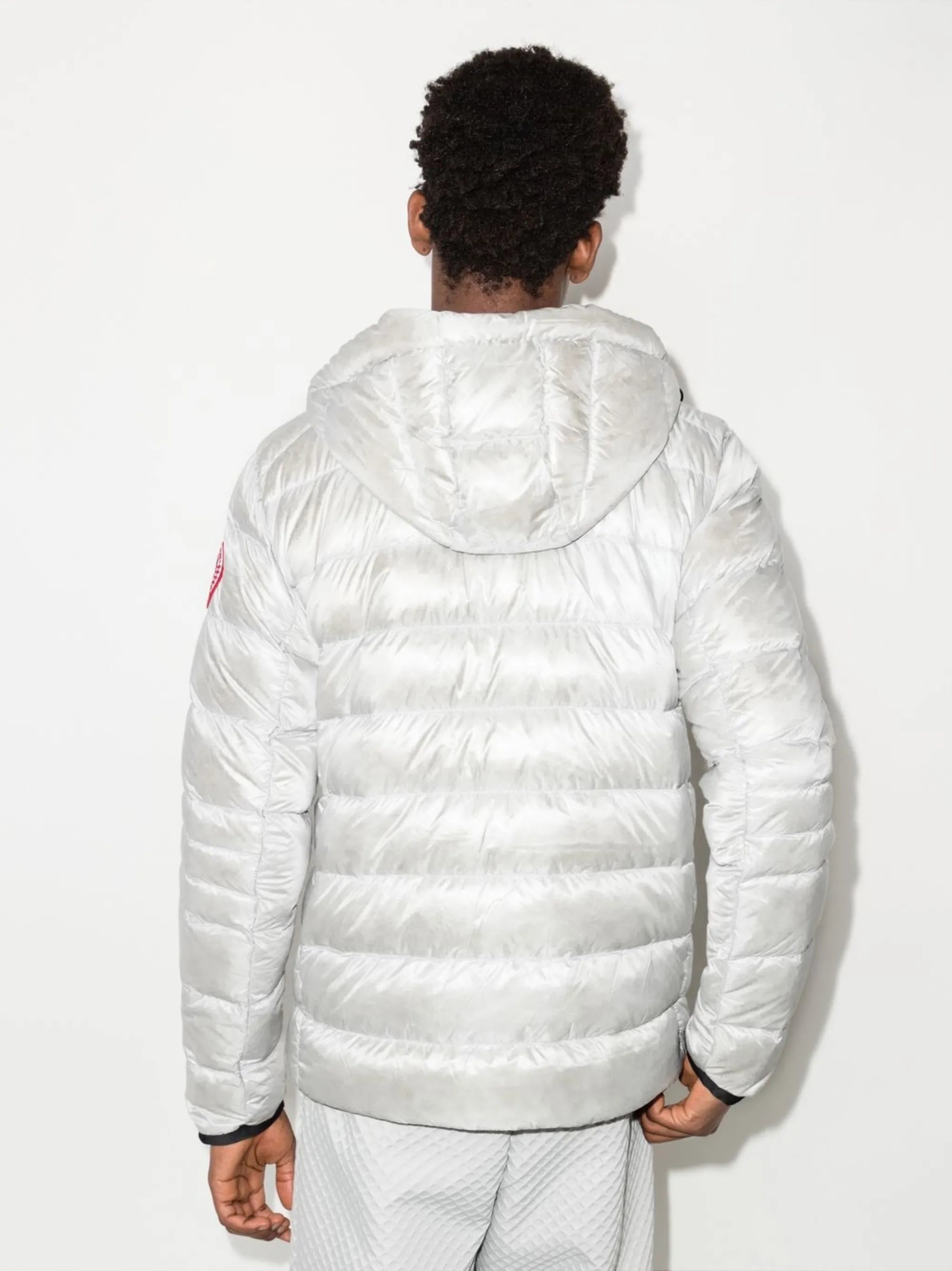 Crofton hooded down jacket