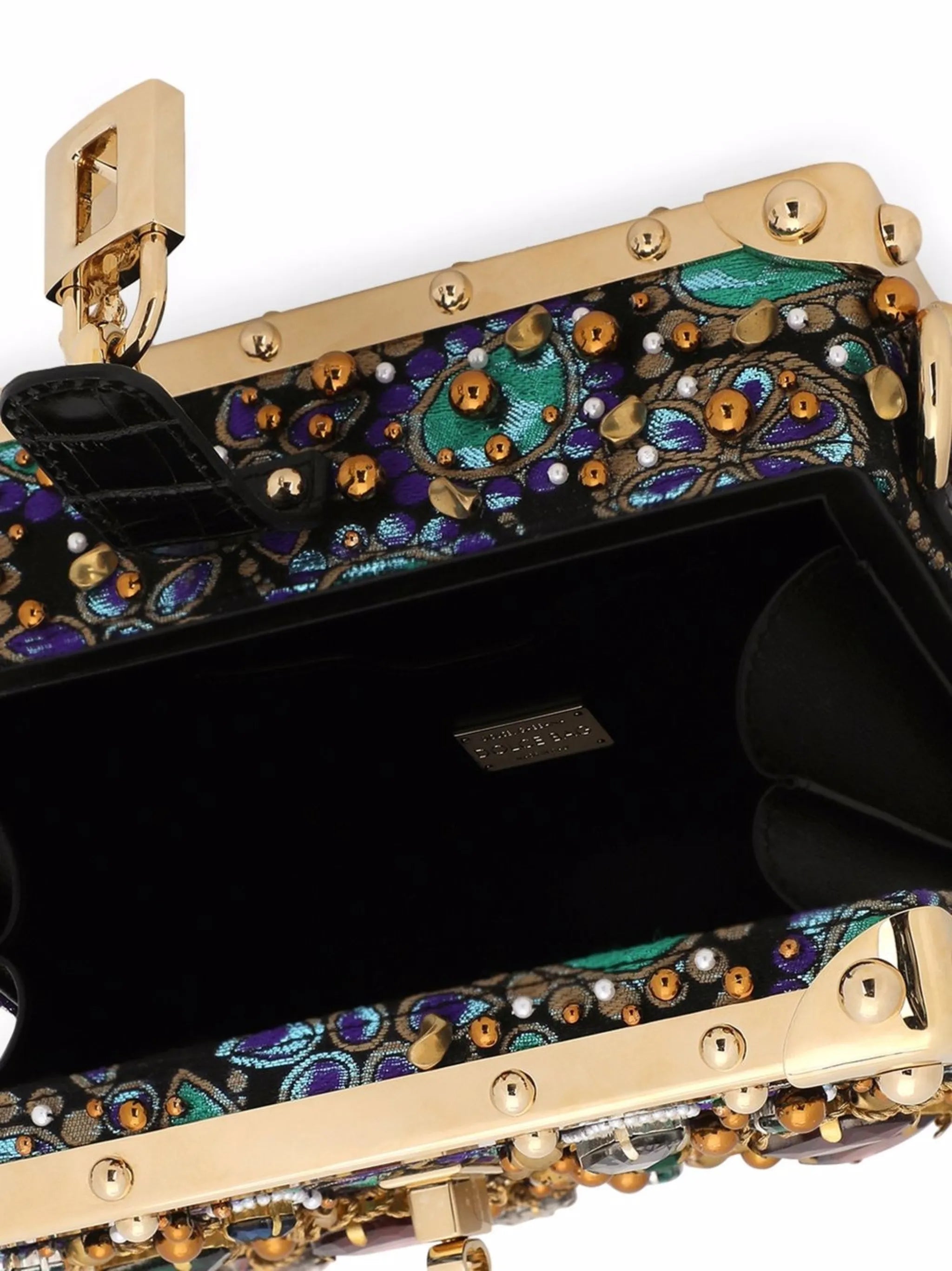 Jacquard Dolce Box top-handle bag
