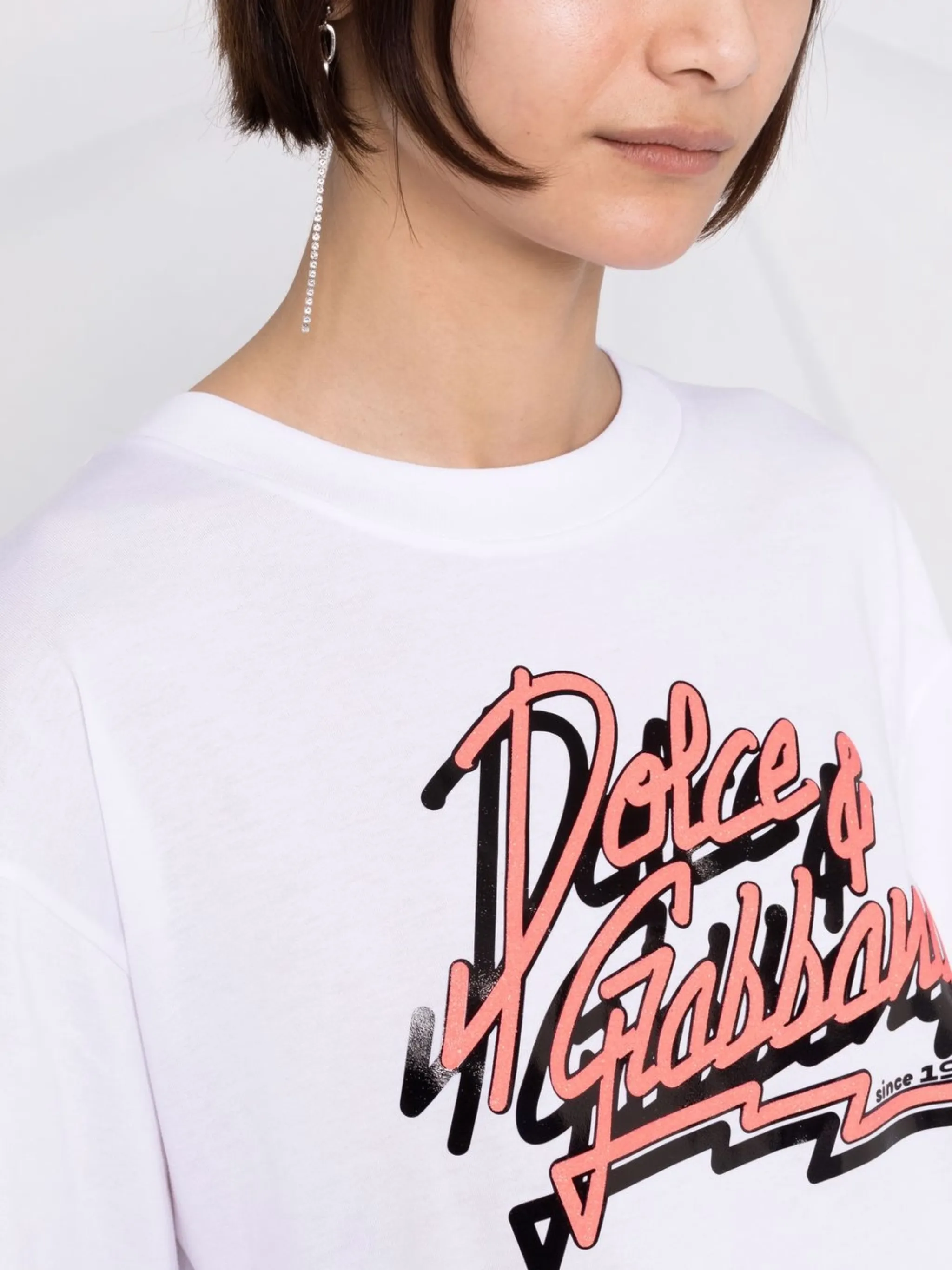logo-print T-shirt