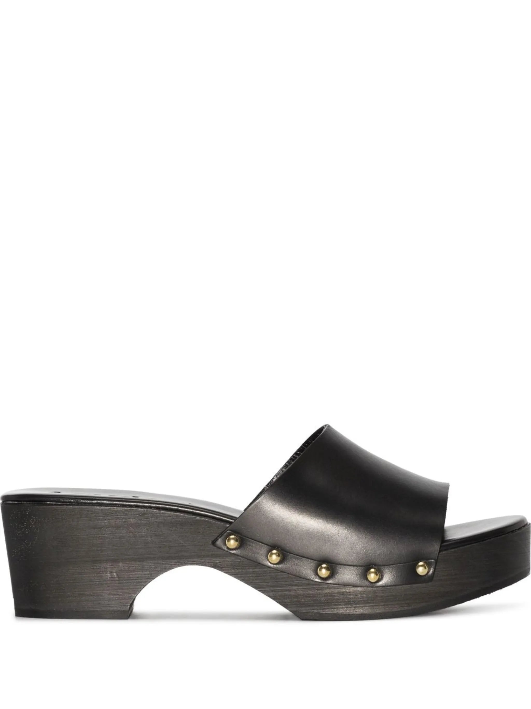 Bobbie open-toe clogs