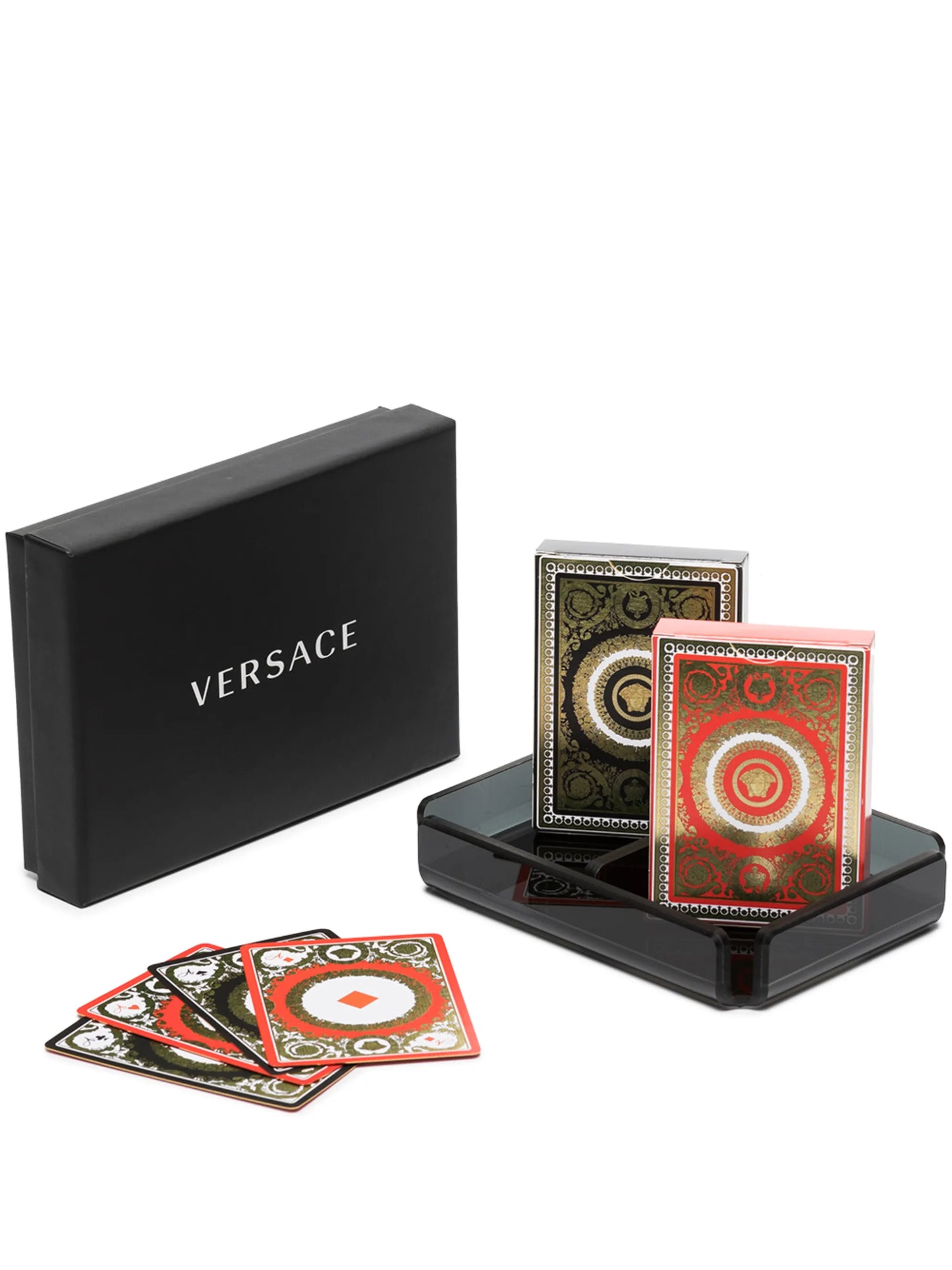 baroque-print playing cards