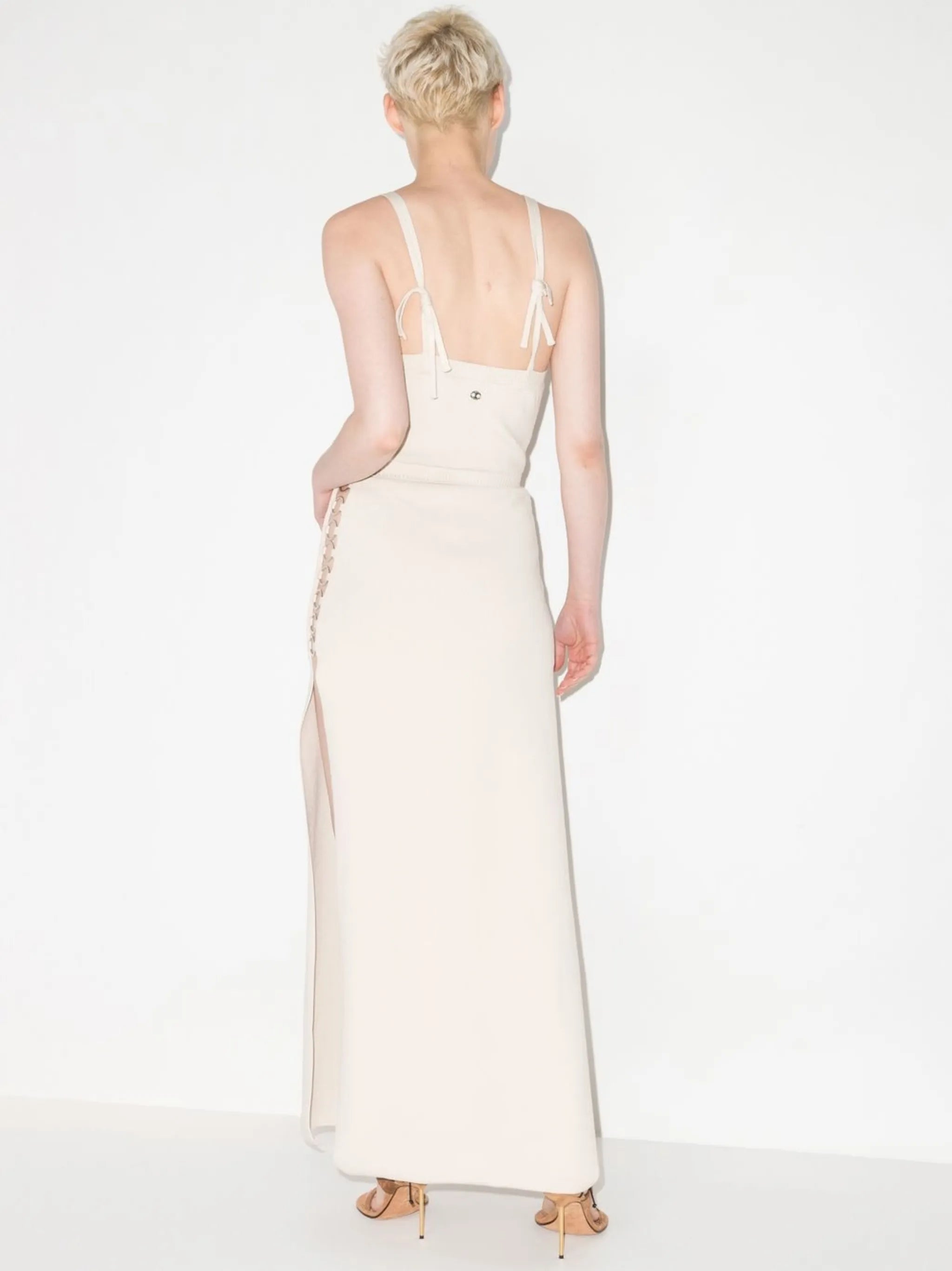 cut out-detail maxi dress