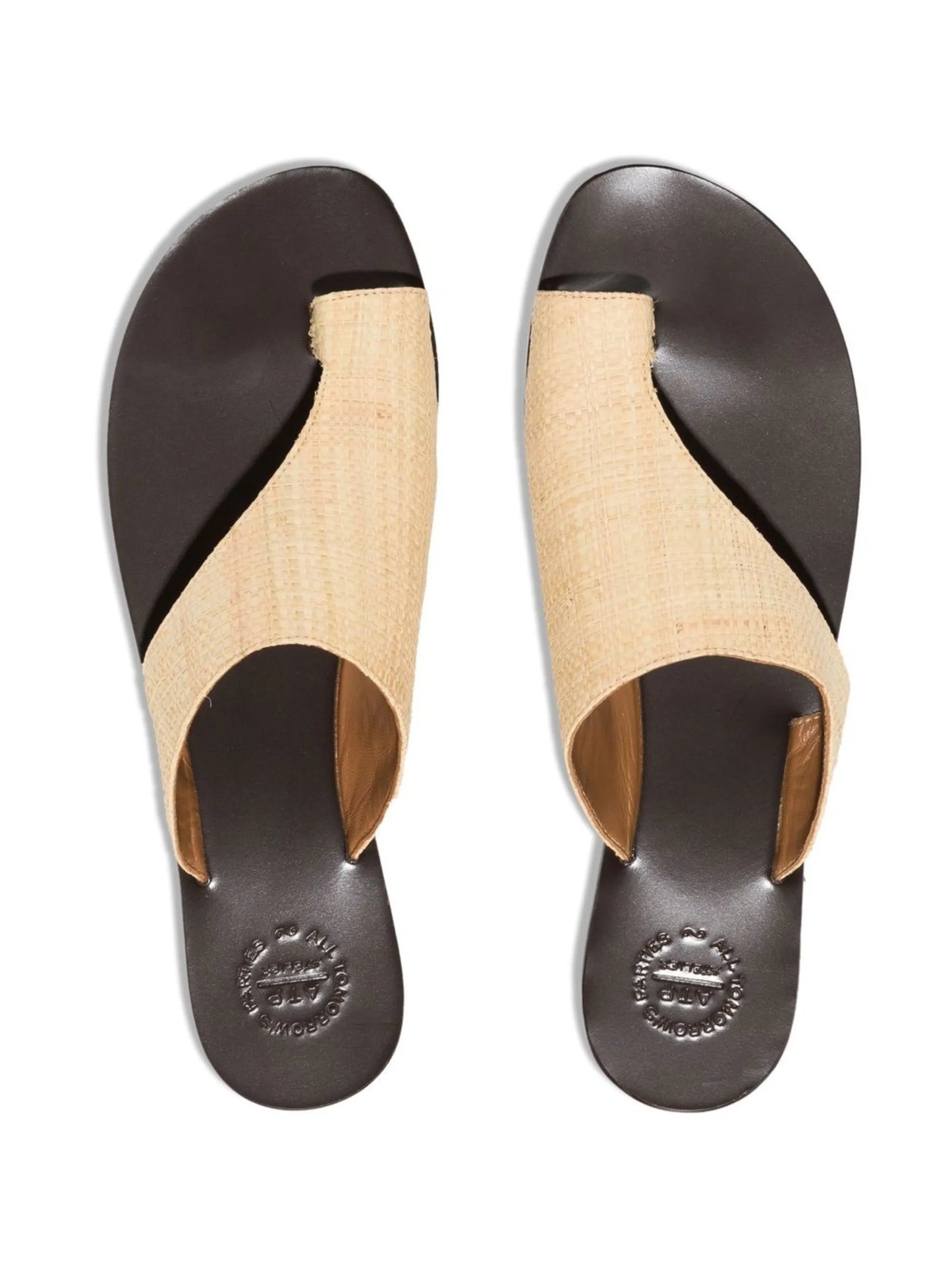 Rosa raffia sandals