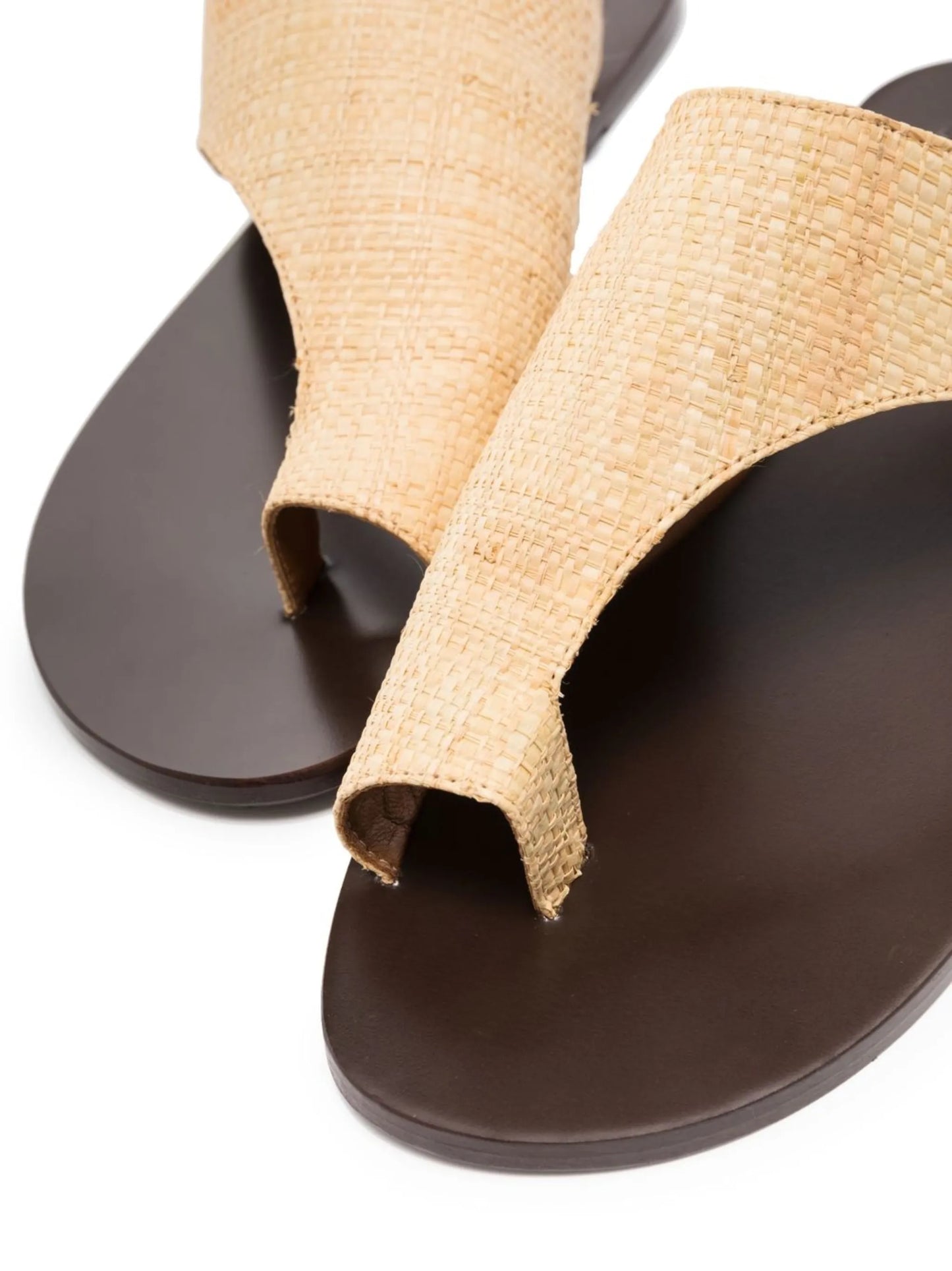 Rosa raffia sandals