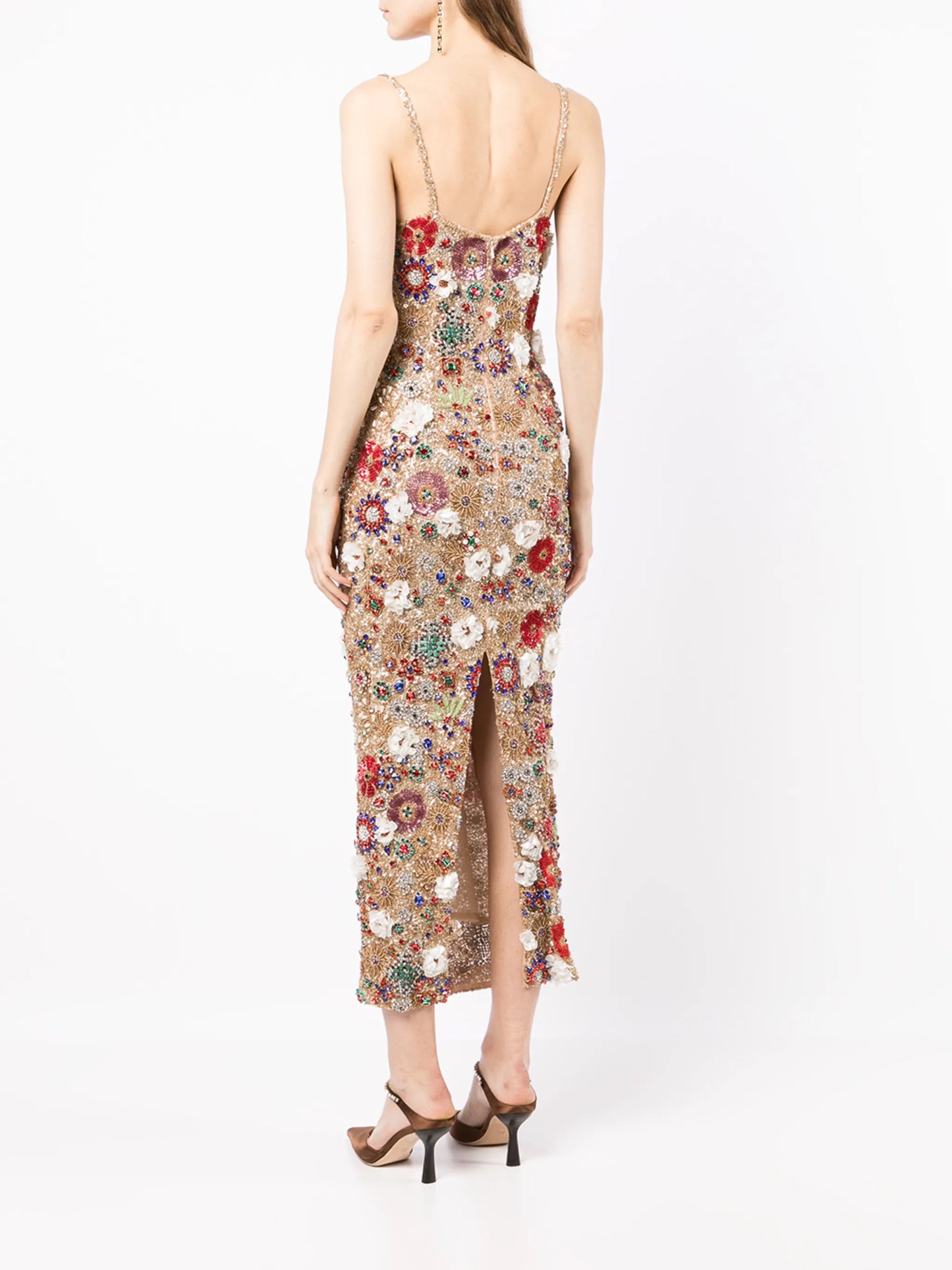 Francesca sequin-embellished gown