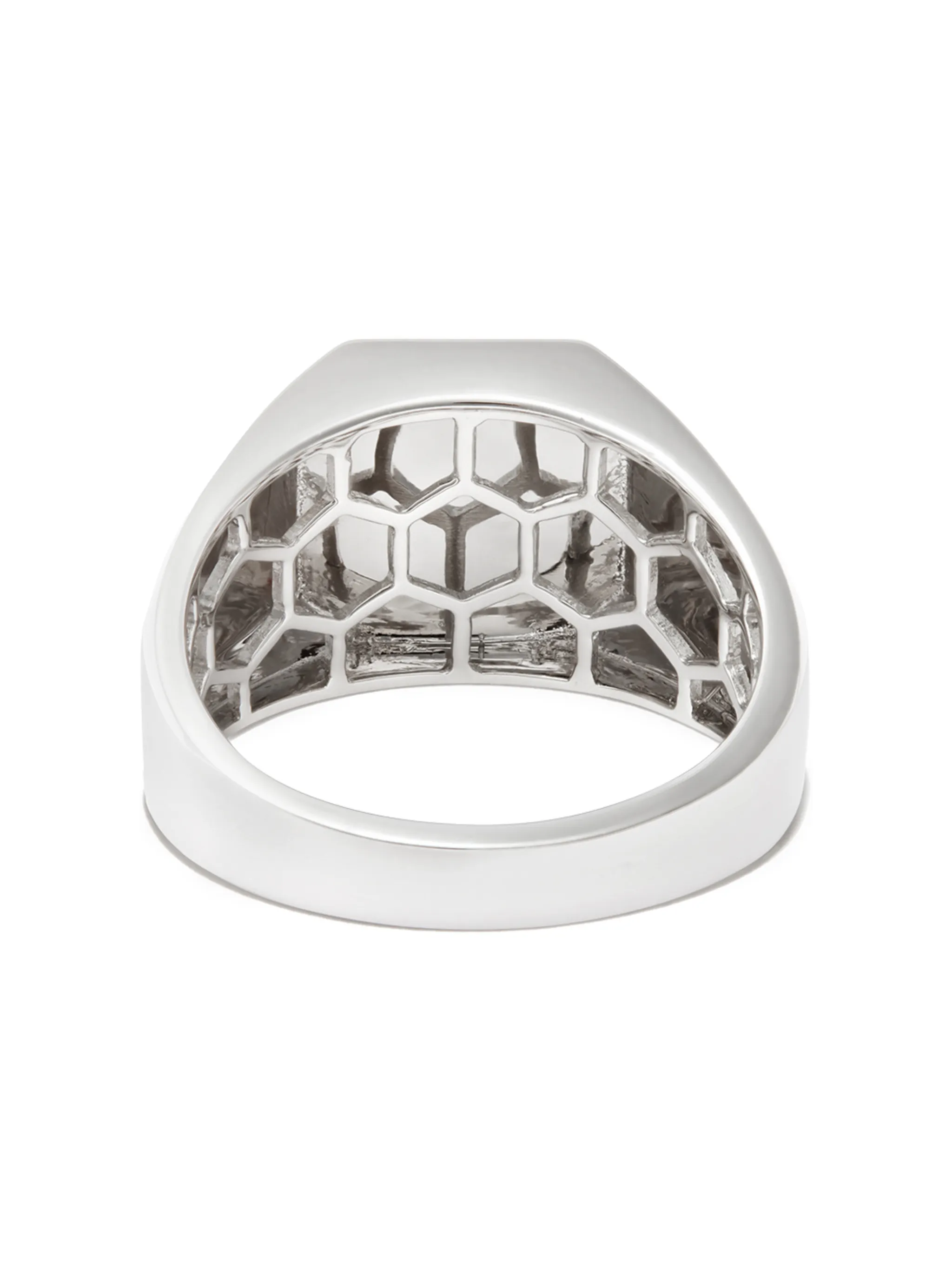 18kt white gold Champion ring