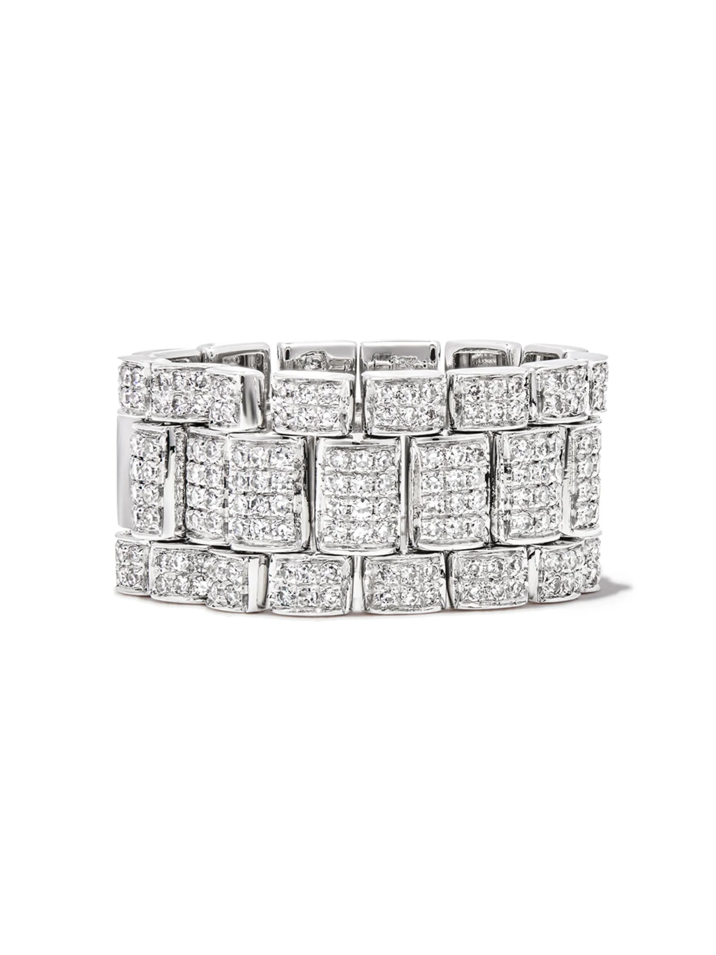 18kt white gold diamond  ring