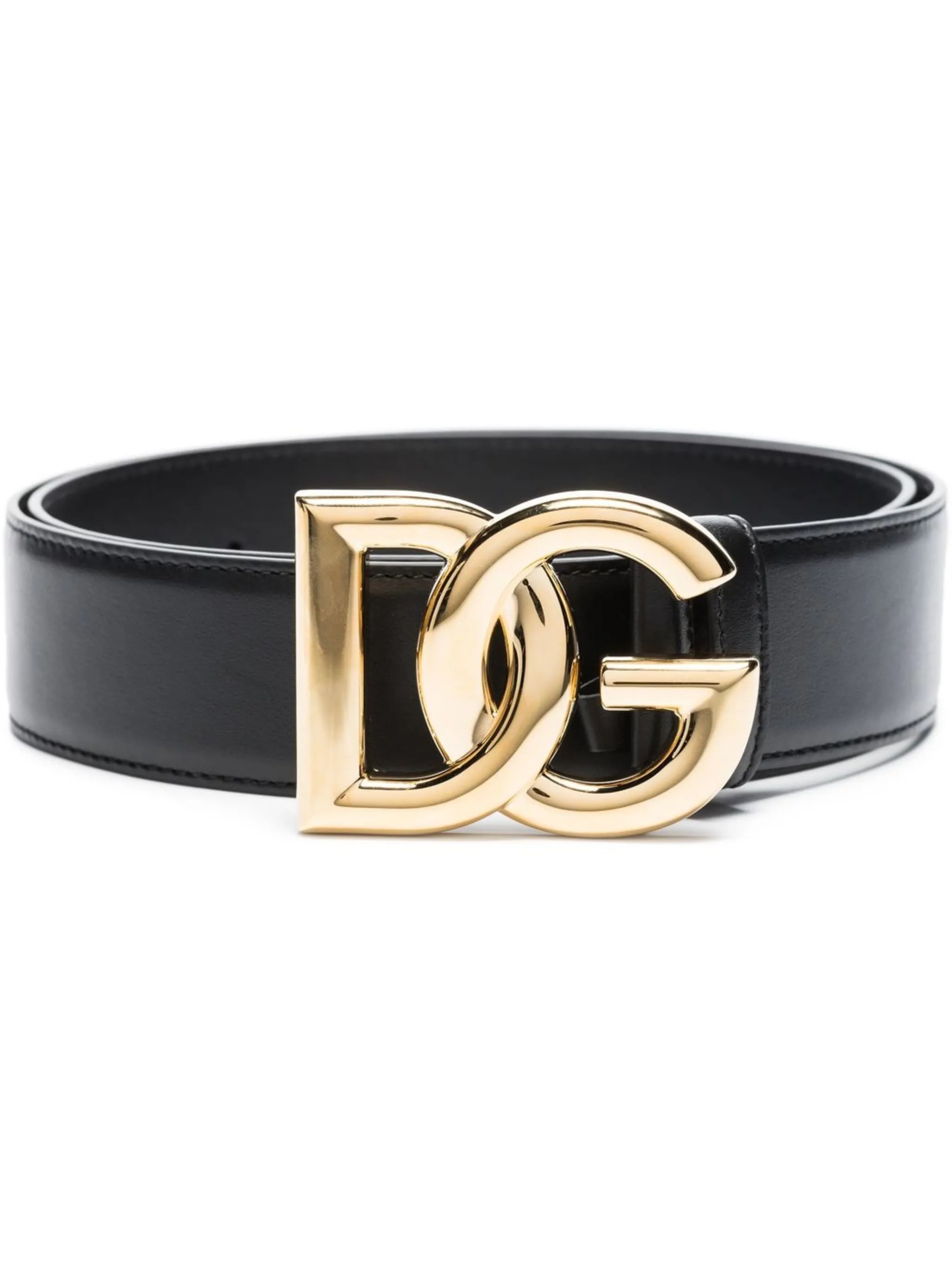 logo-buckle belt