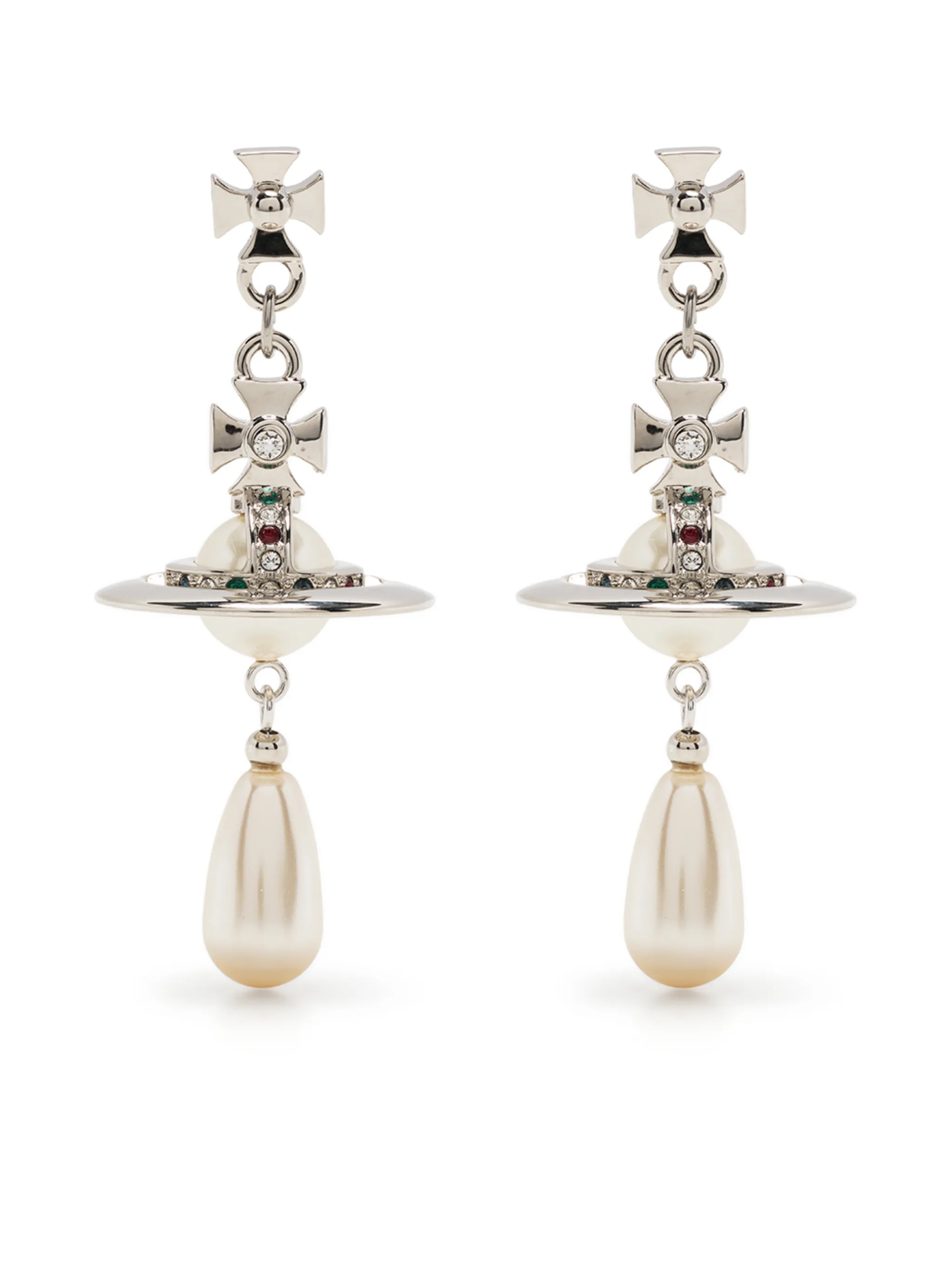 Pearl drop earrings