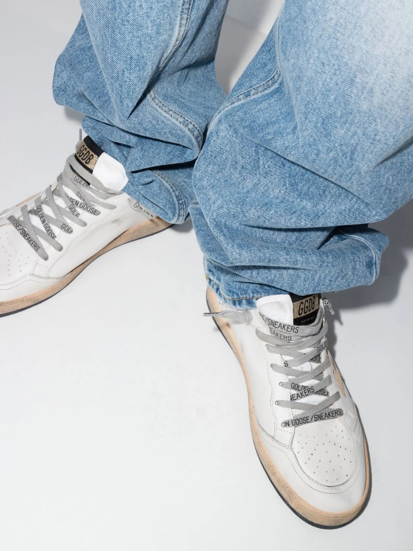 star-detail low-top sneakers