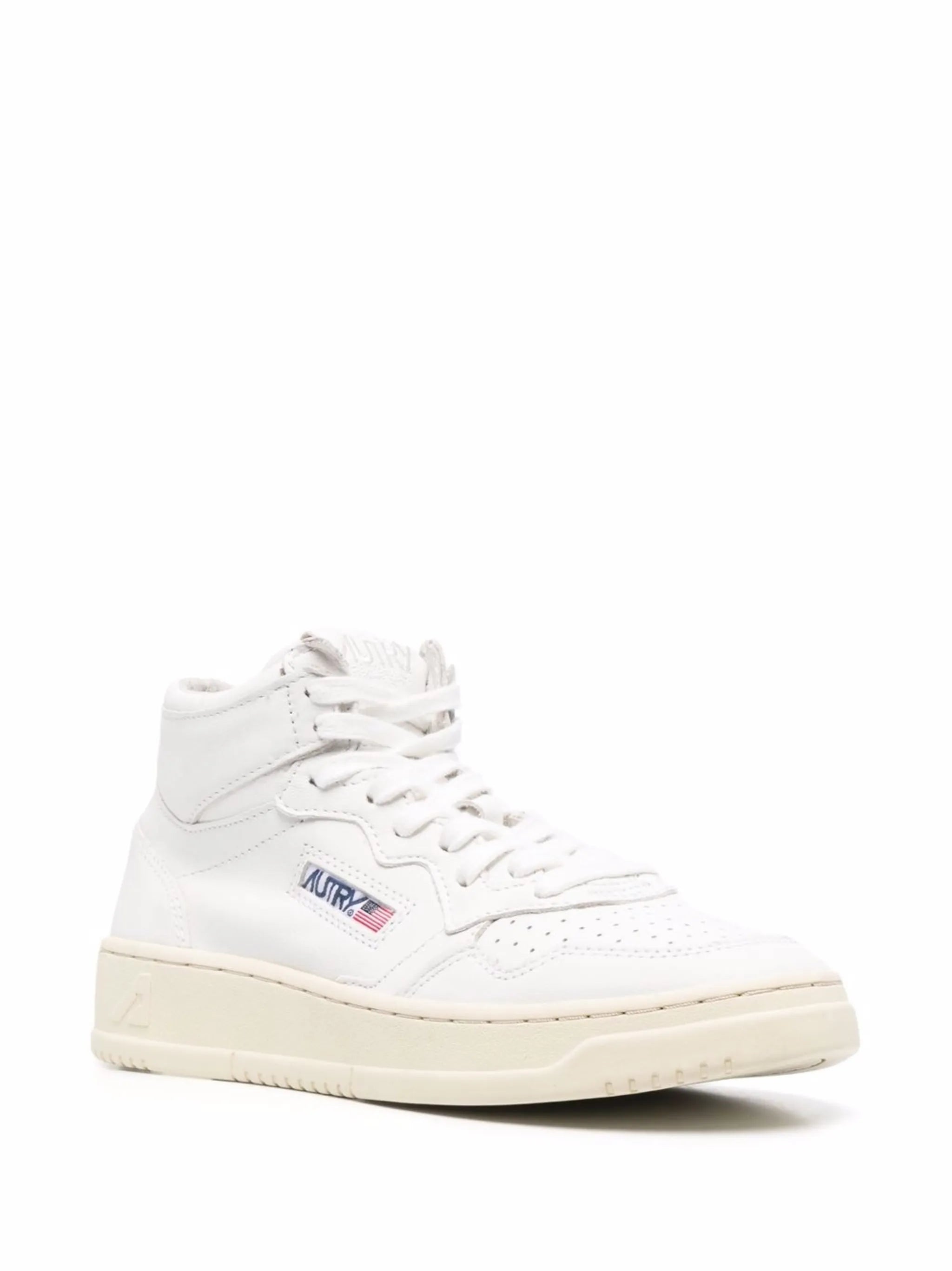 Medalist logo-patch lace-up sneakers