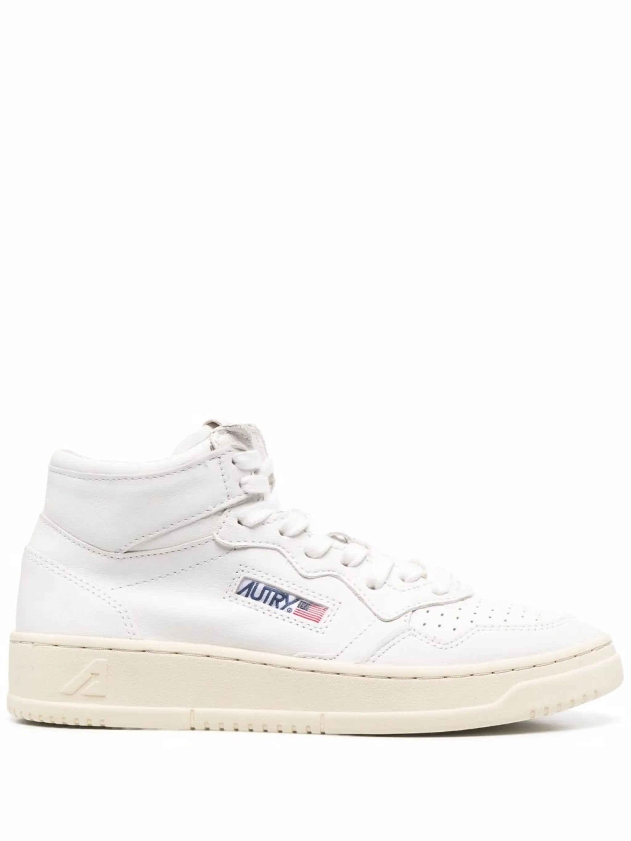 Medalist logo-patch lace-up sneakers