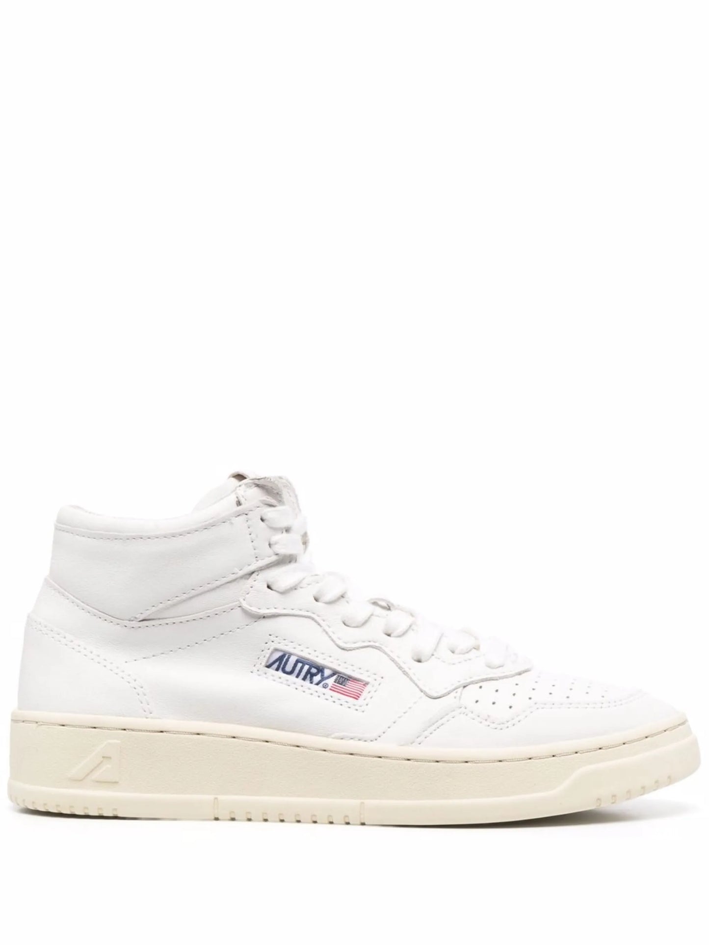 Medalist logo-patch lace-up sneakers