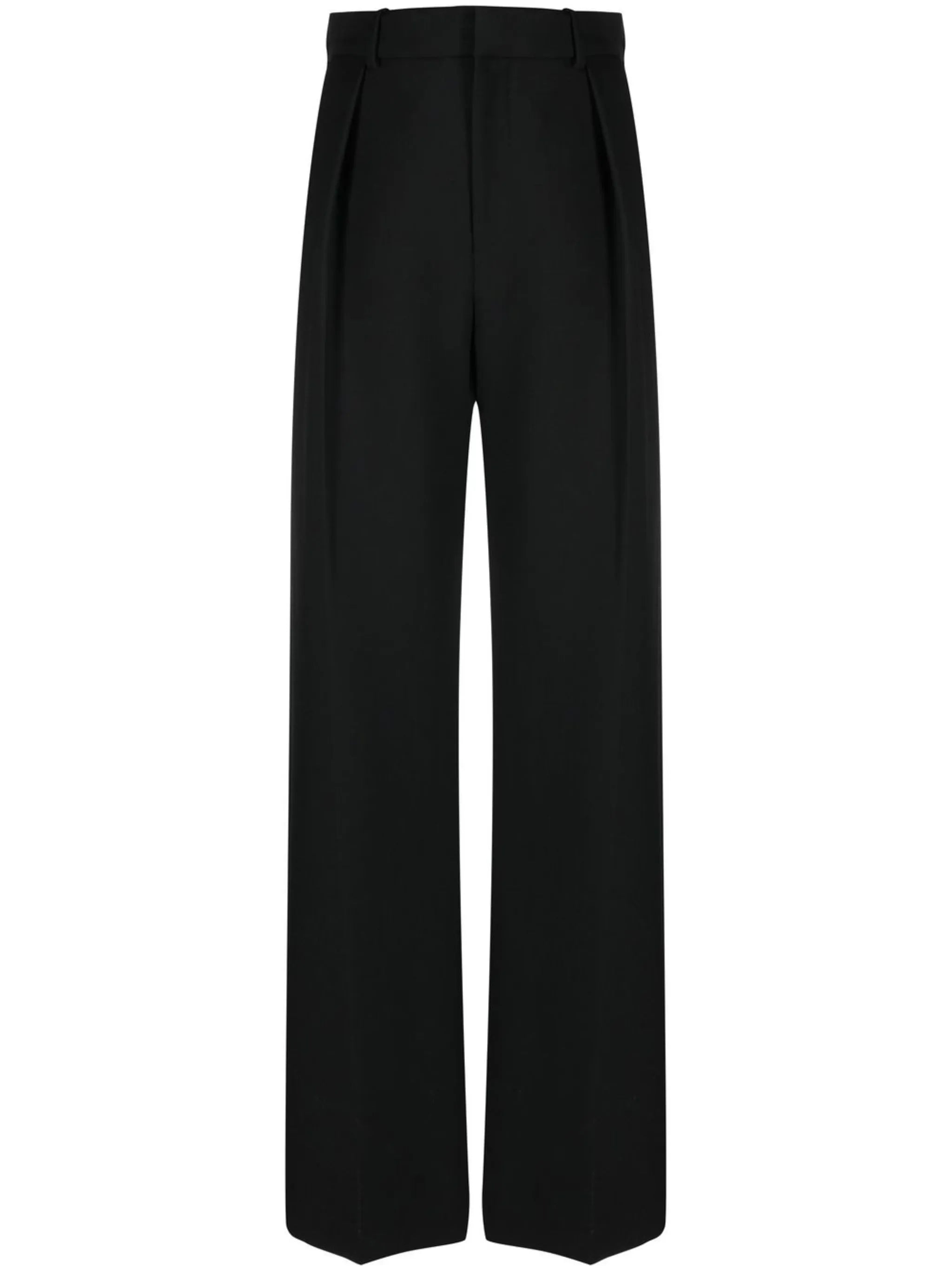 cut-out high-waisted trousers