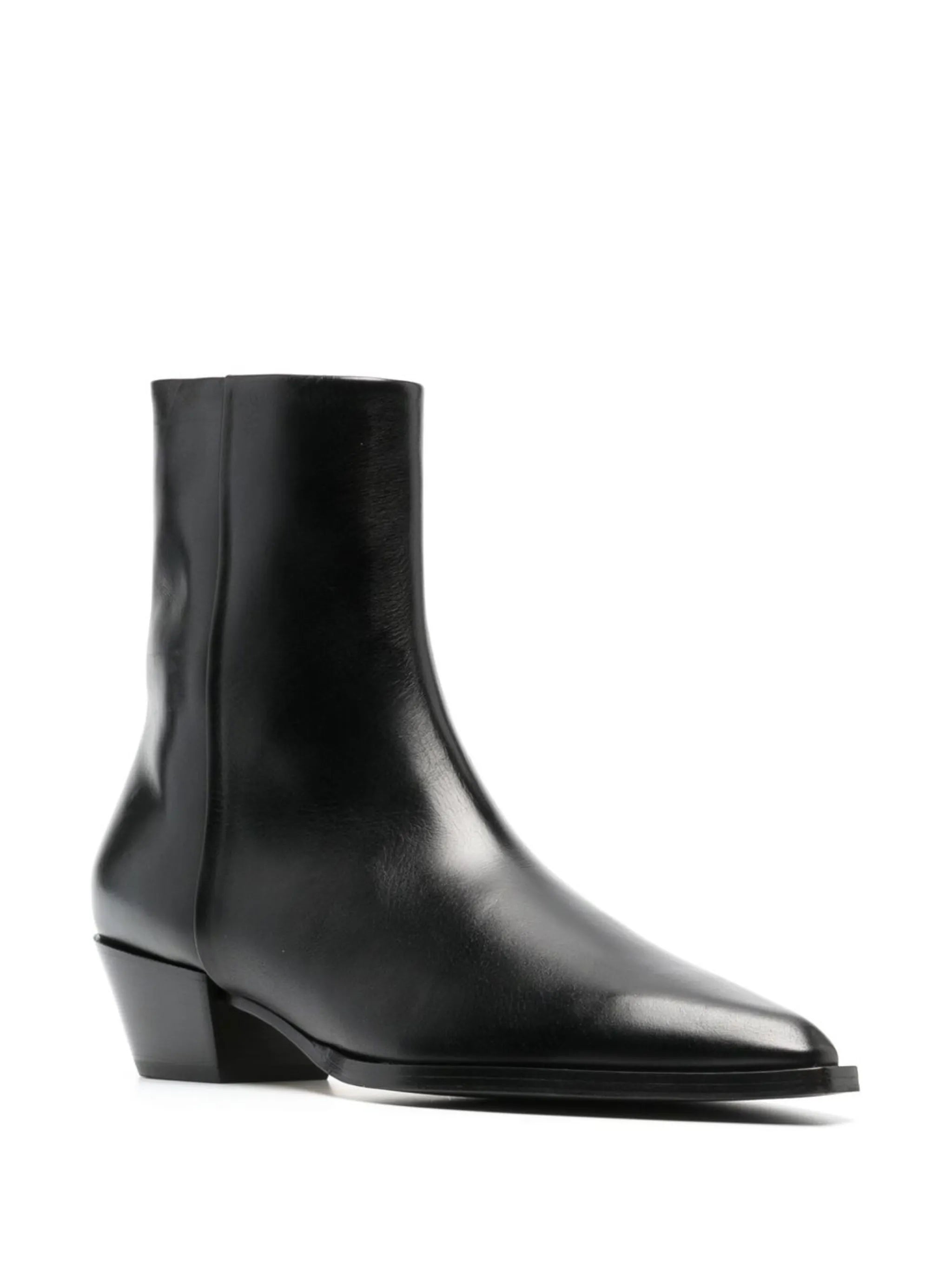 Ruby leather ankle boots