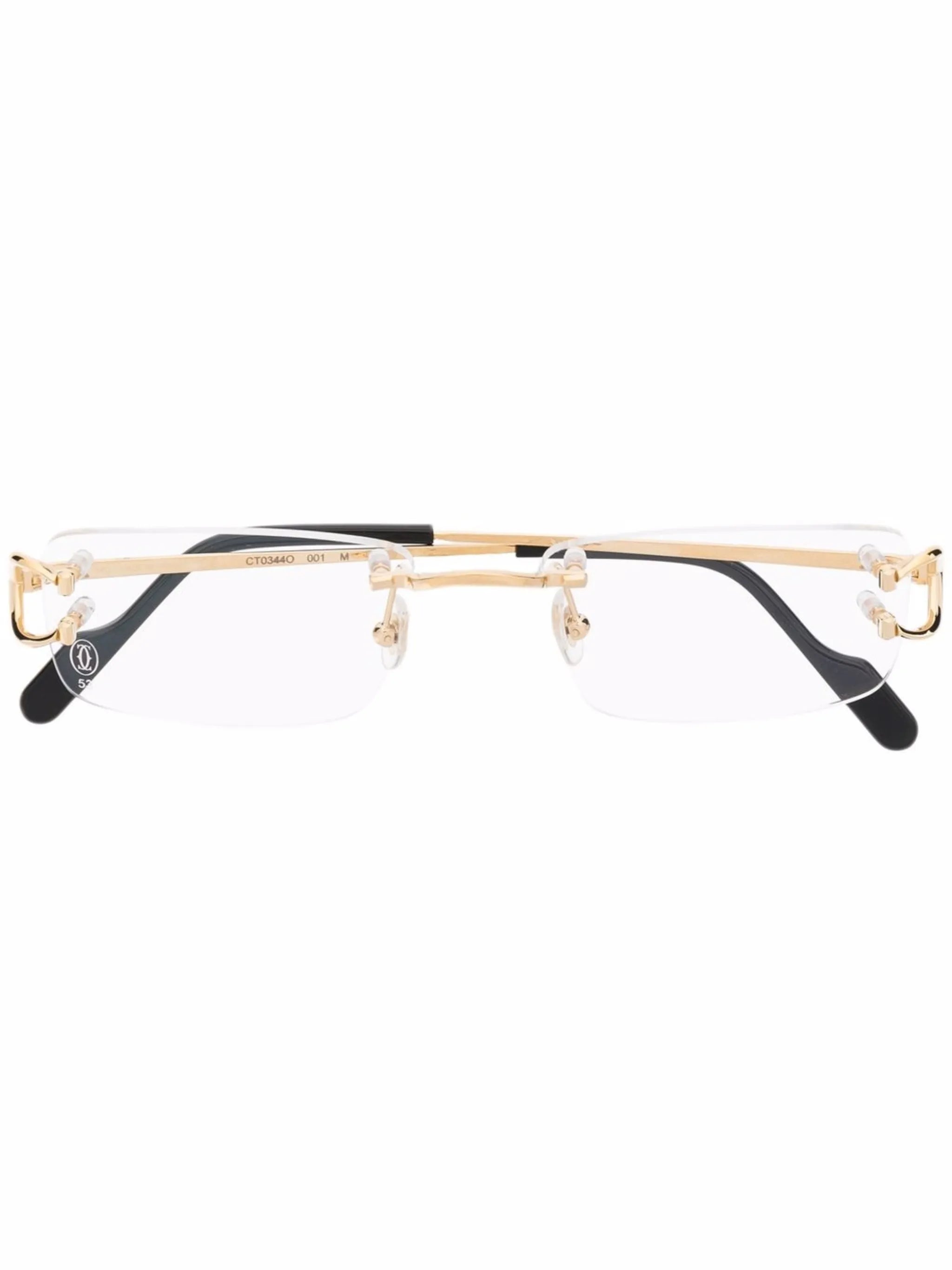square-frame glasses