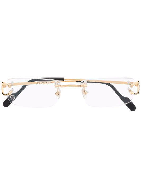 square-frame glasses