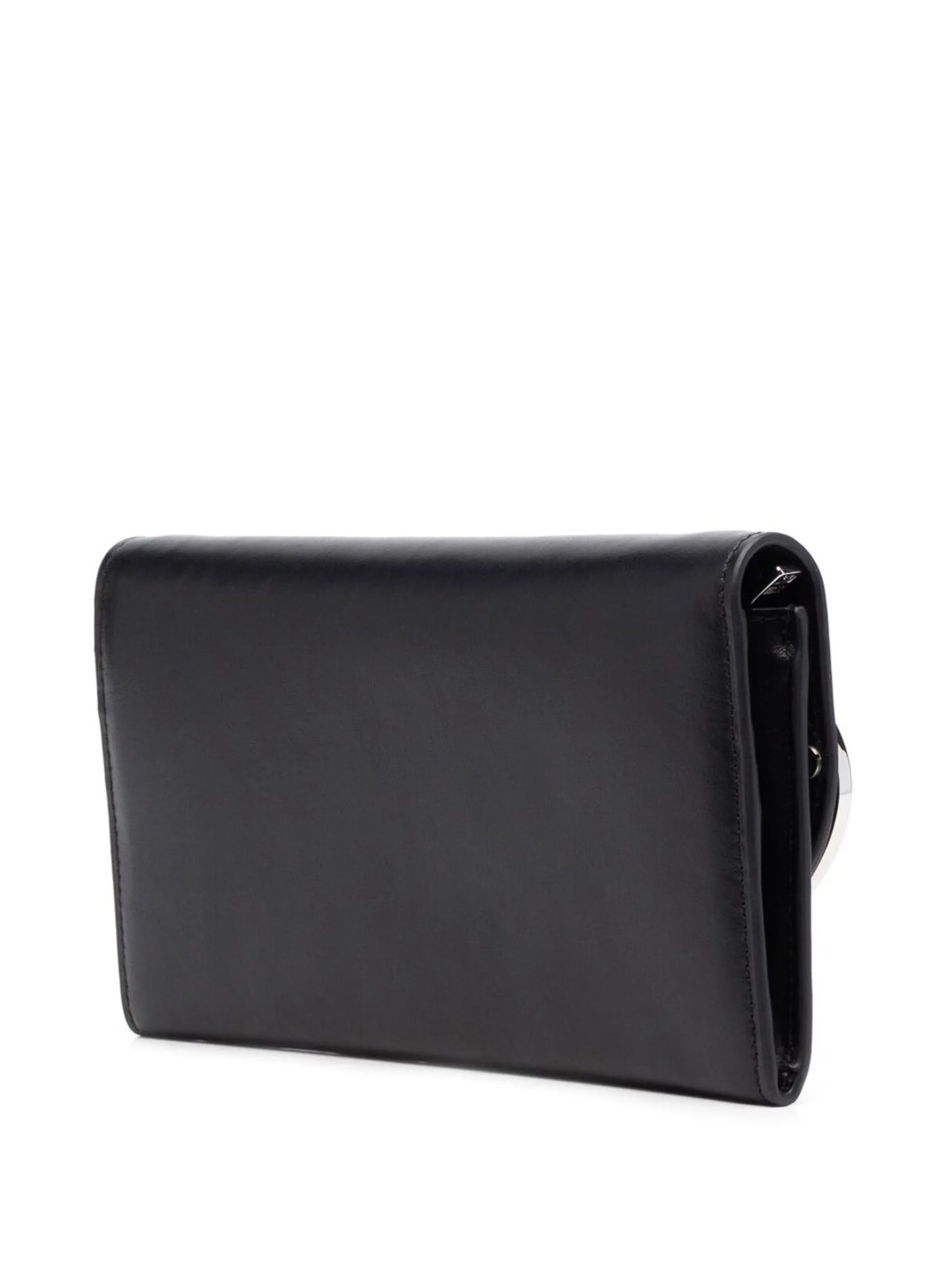 Cygnus logo-plaque leather crossbody bag