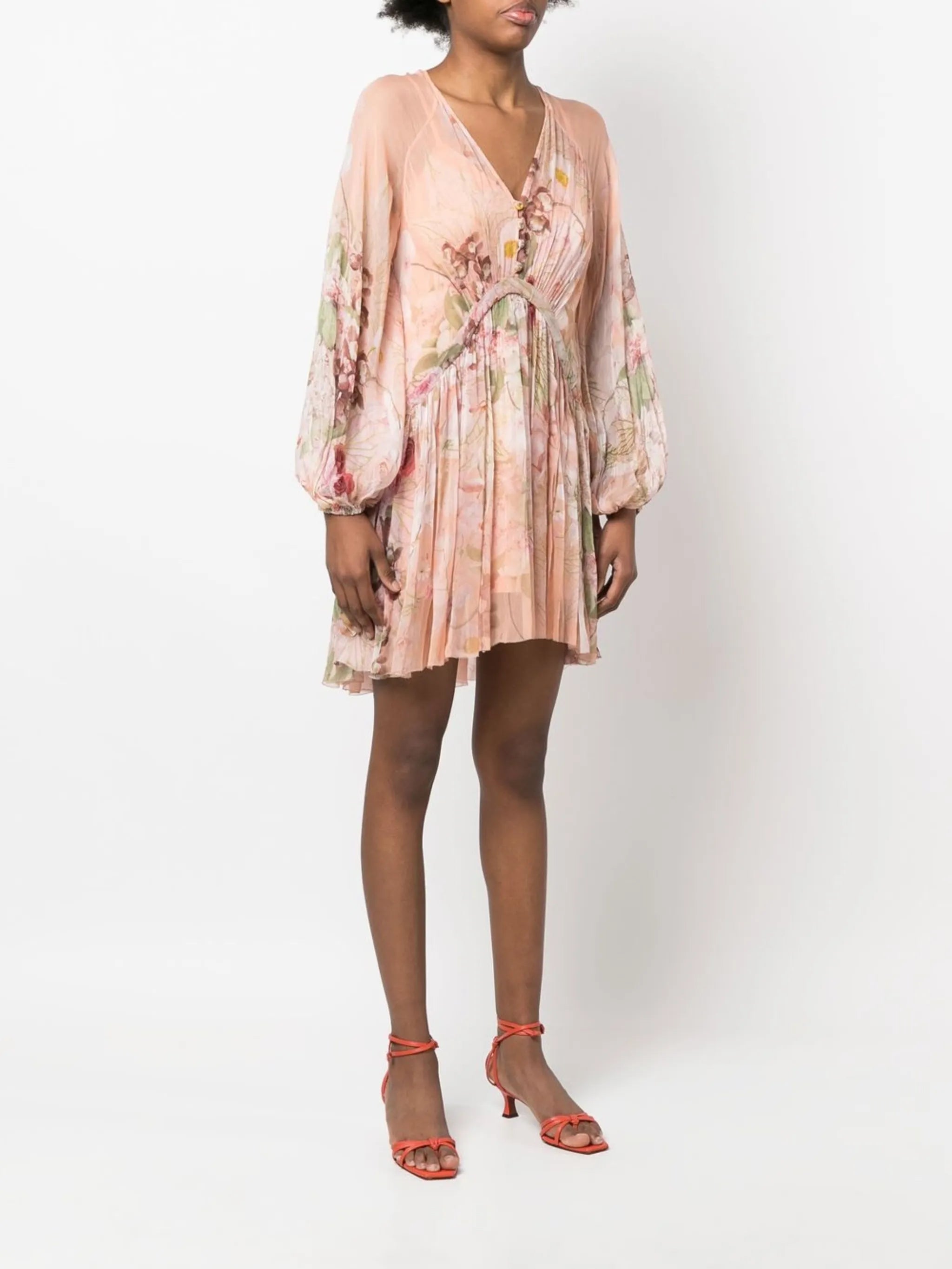 Dancer floral-print dress