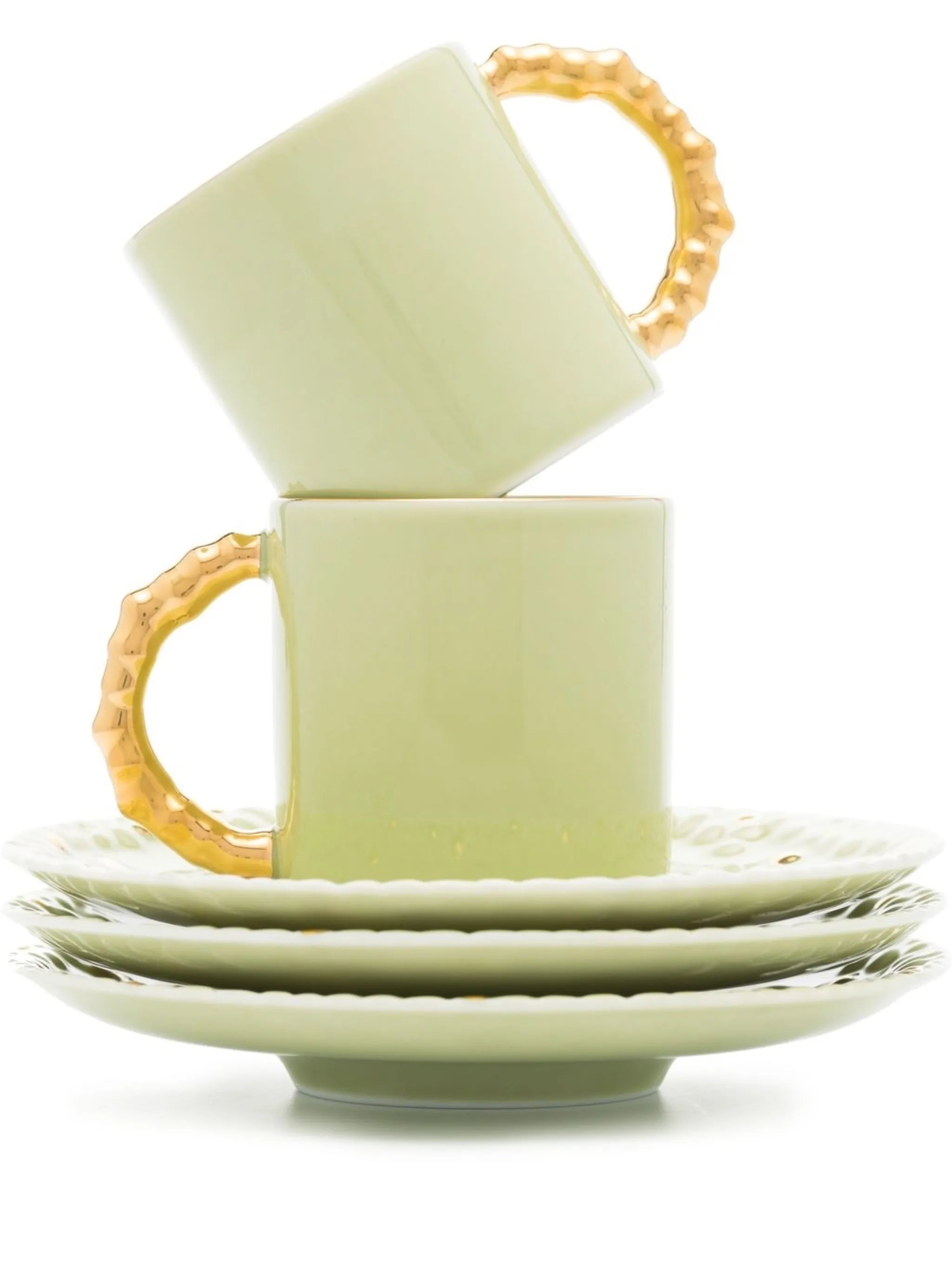 x Haas Brothers cups and saucers (6-person setting)
