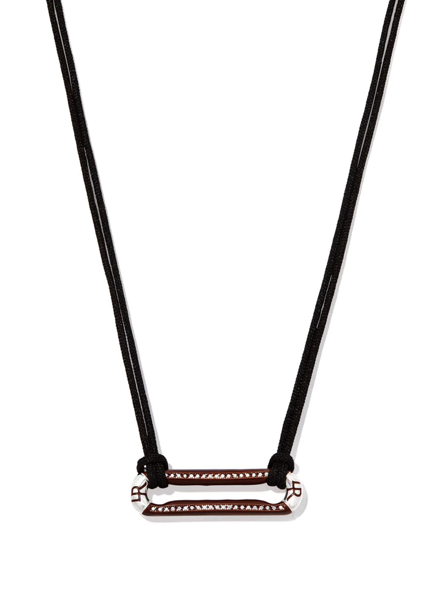 diamond cord necklace