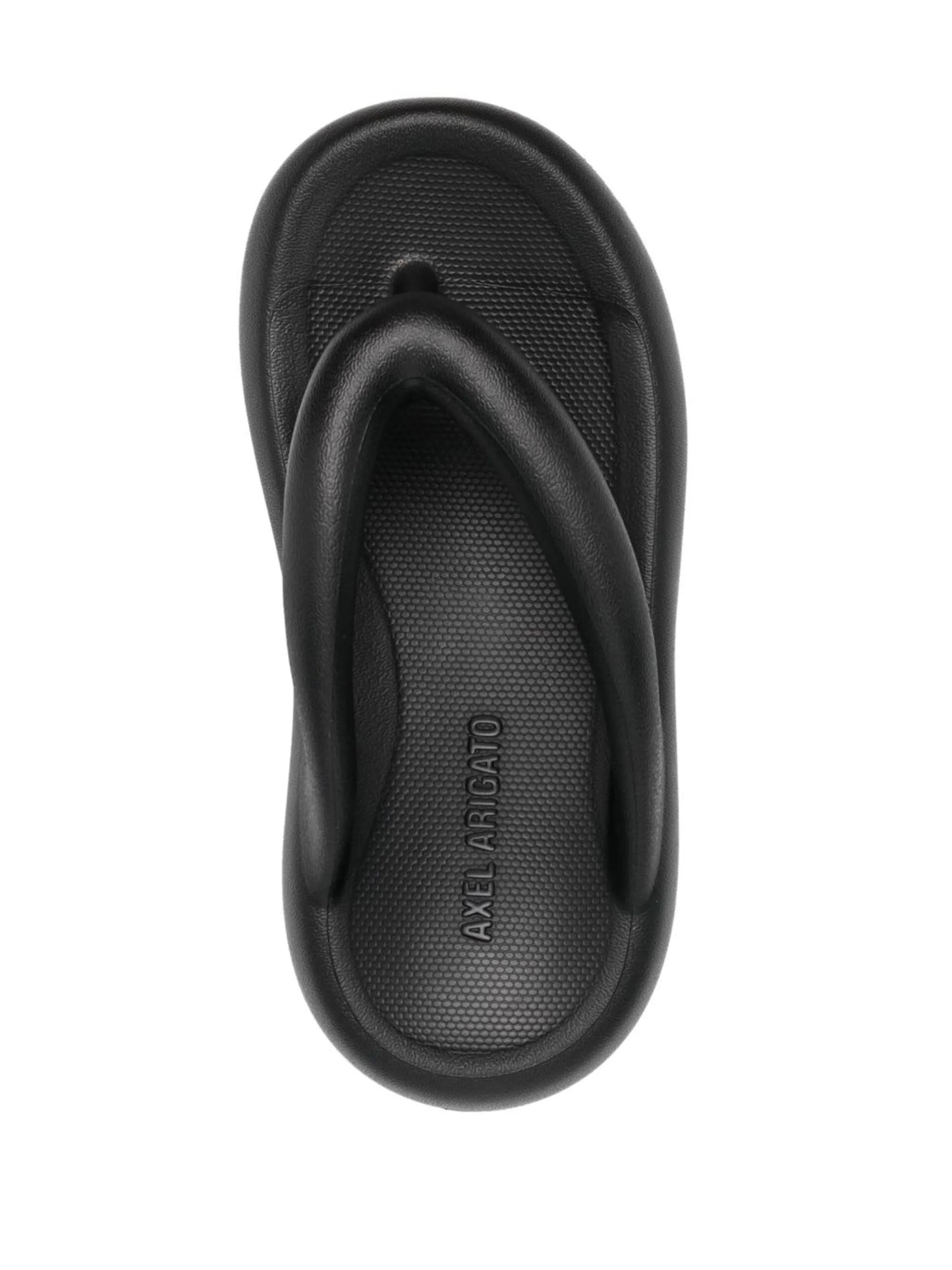 padded open-toe flip-flops