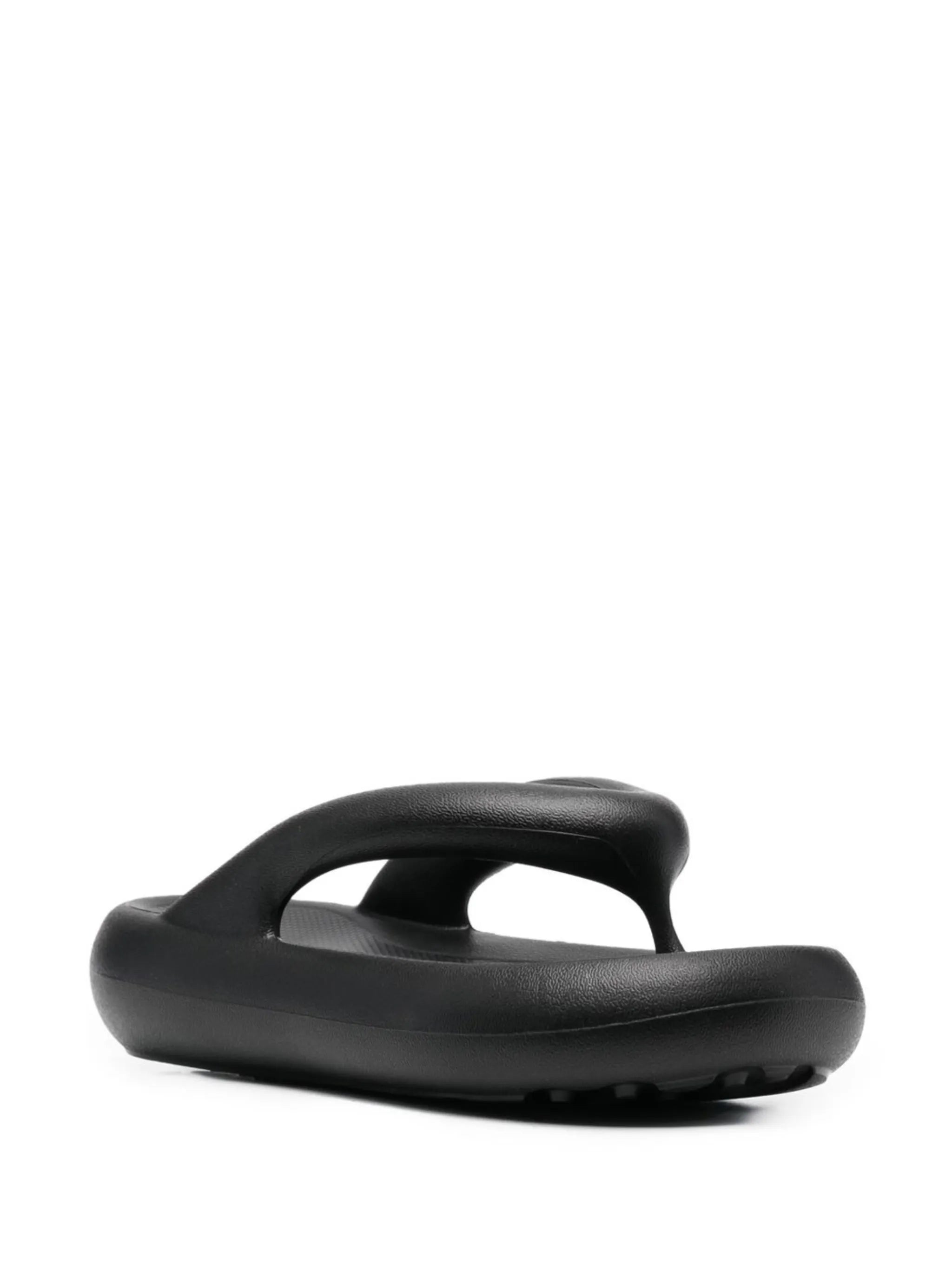 padded open-toe flip-flops