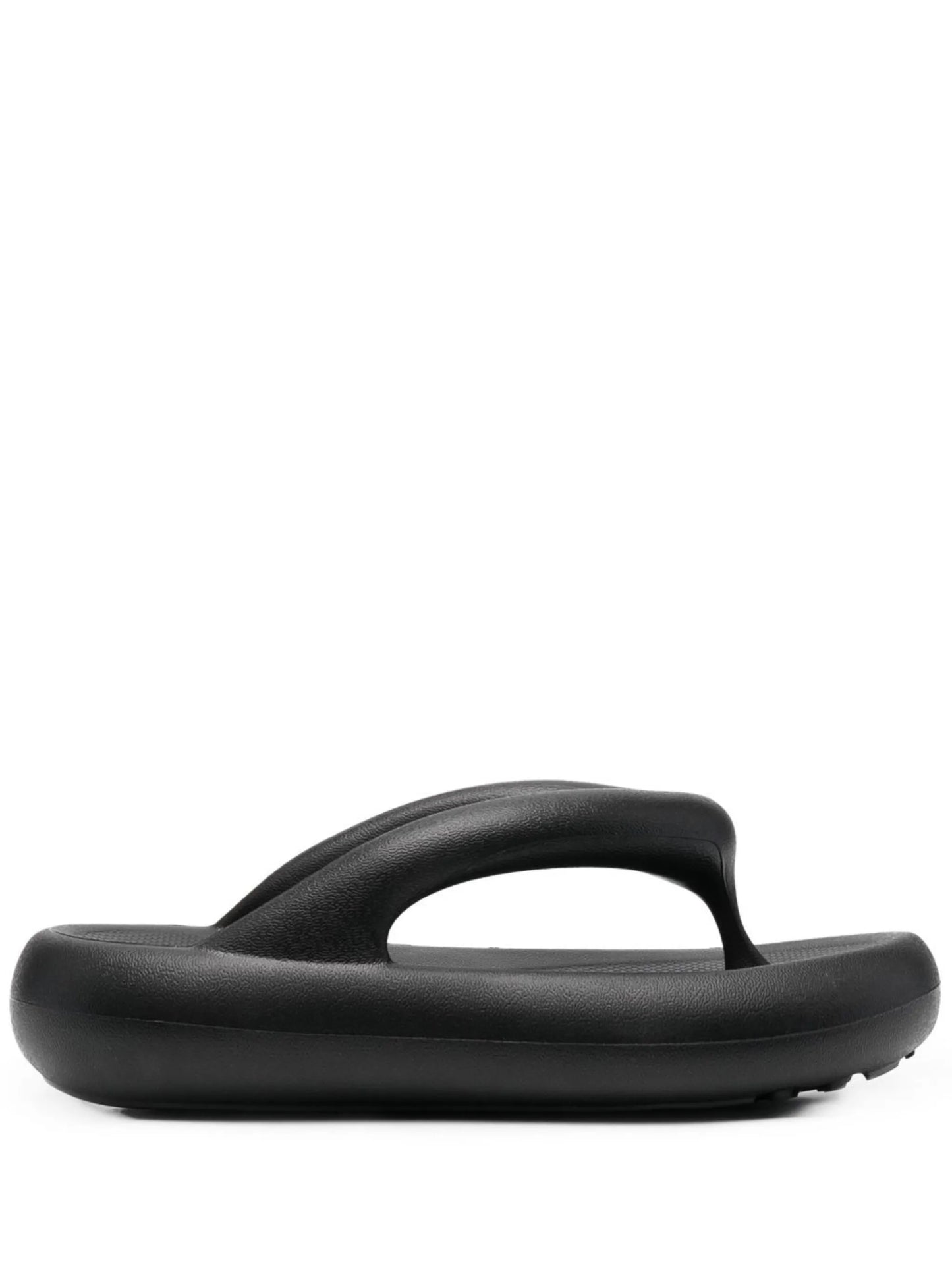 padded open-toe flip-flops