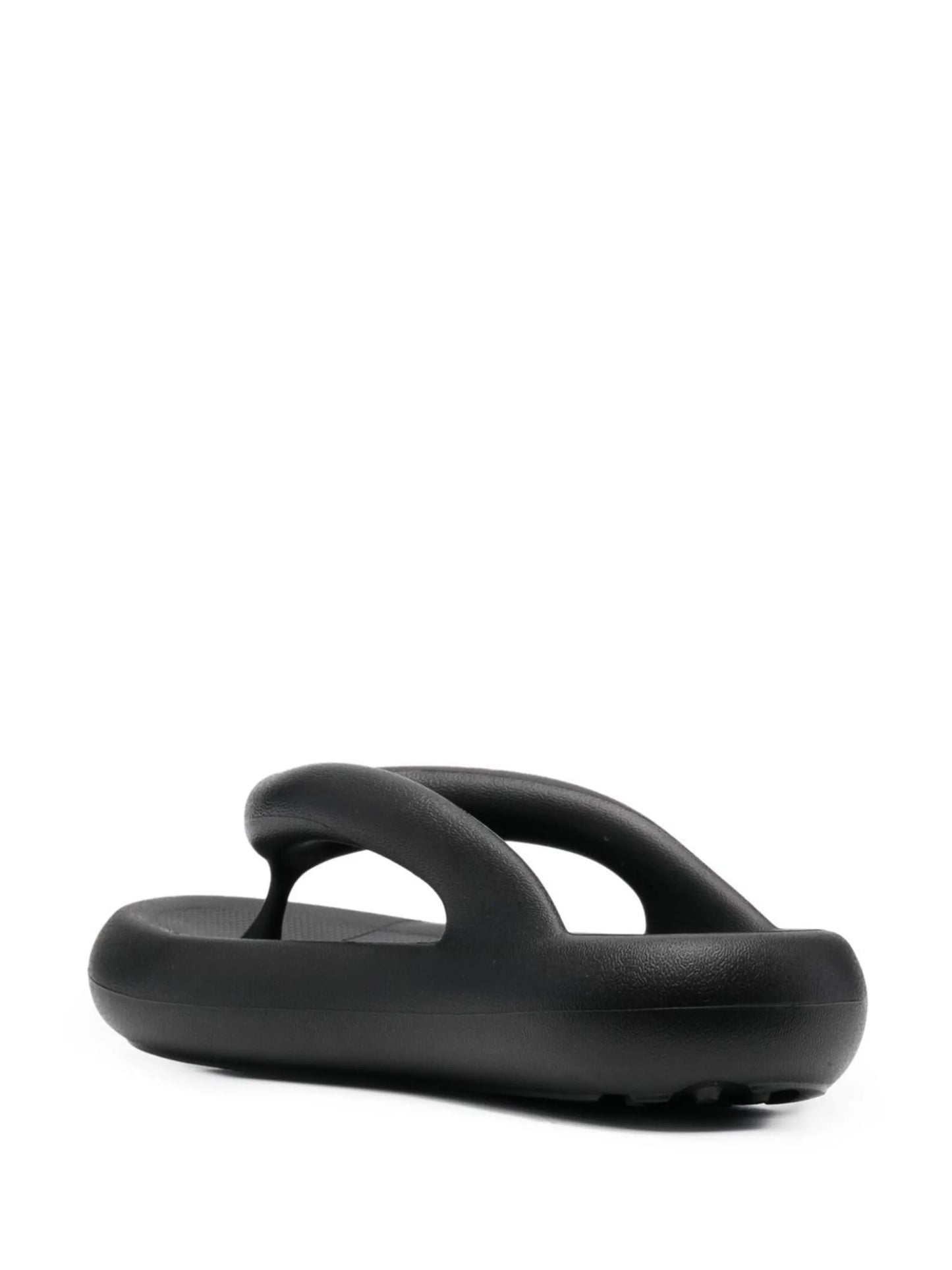 padded open-toe flip-flops