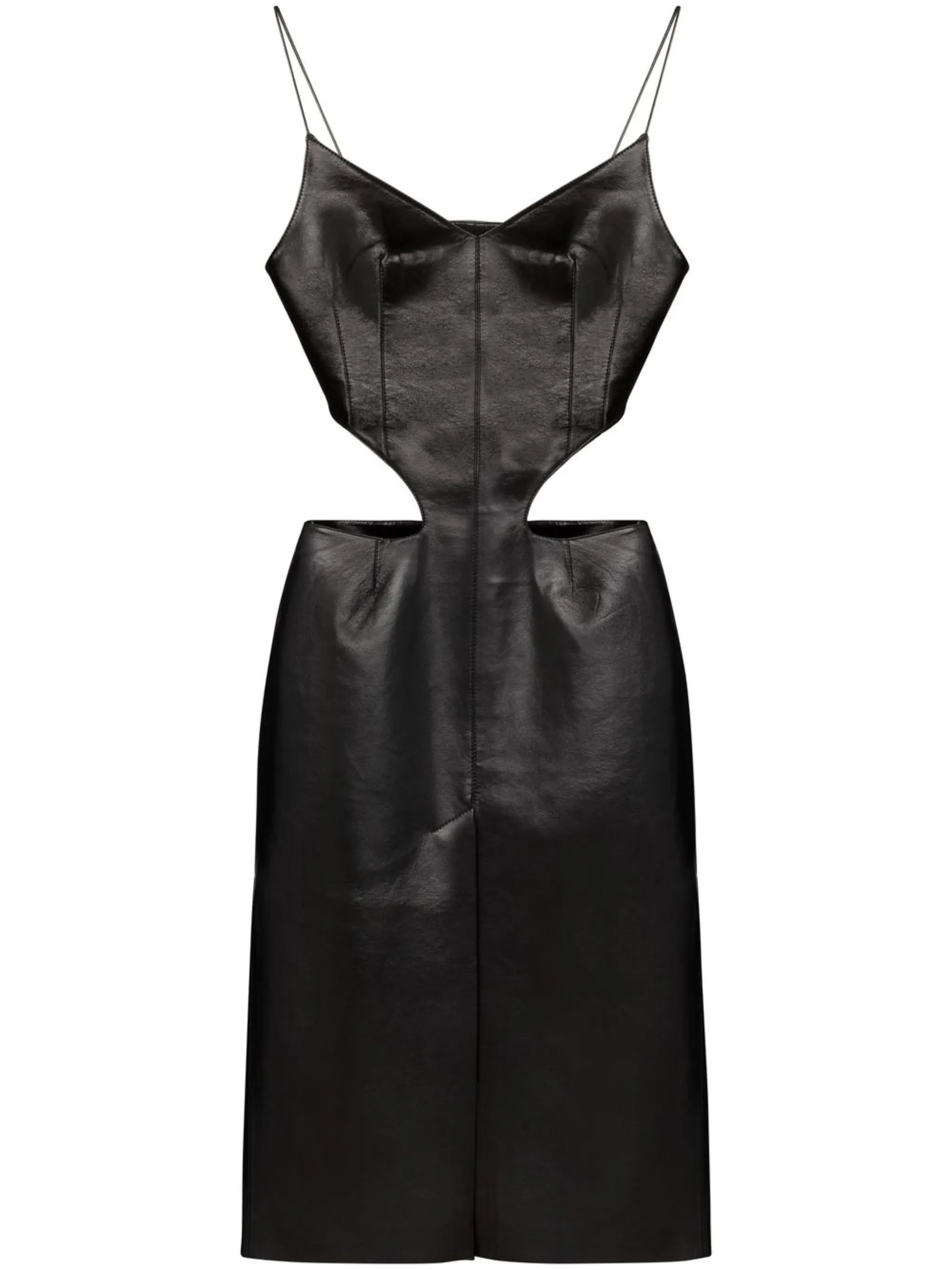 cut-out midi dress