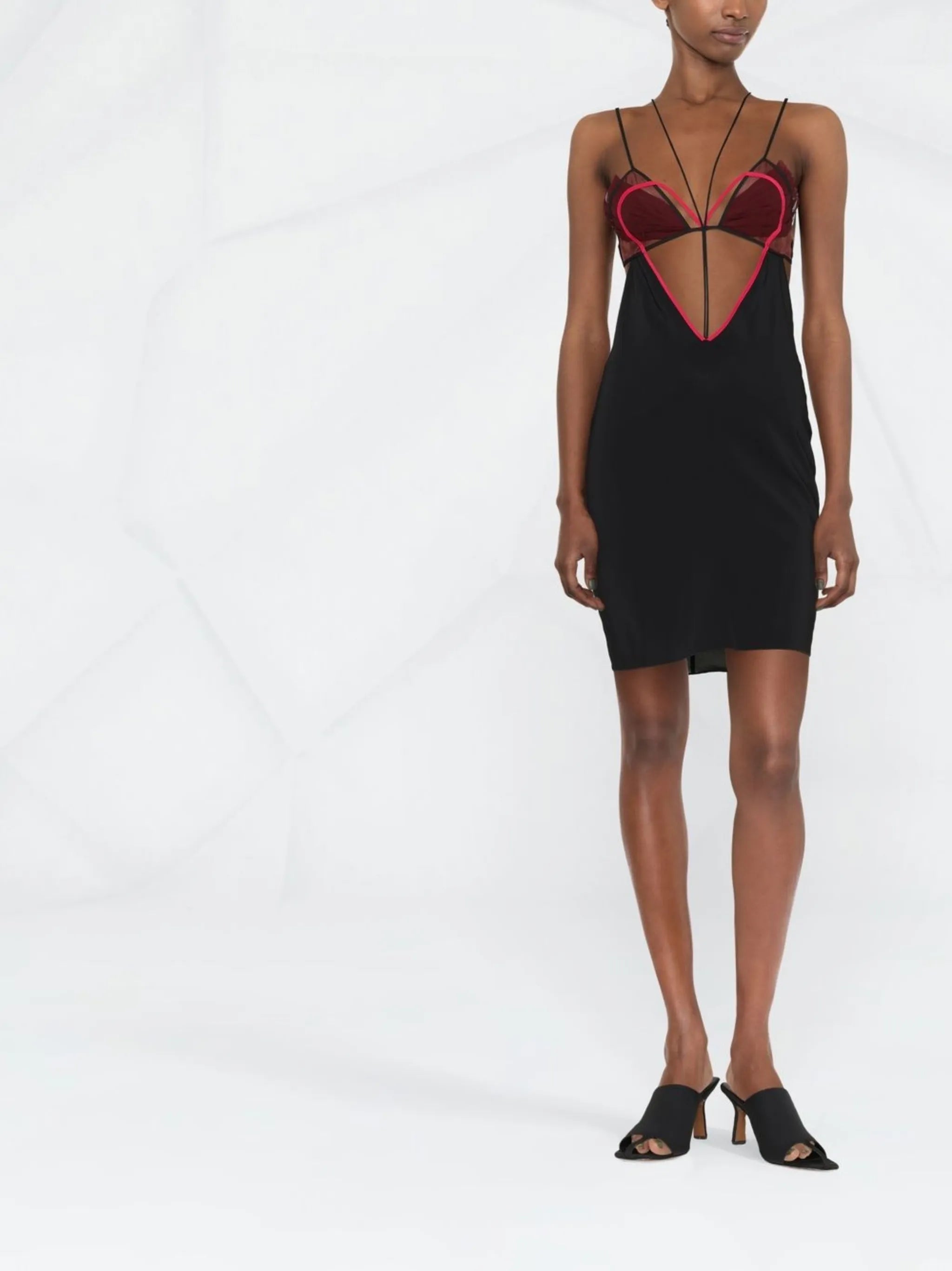 cut-out minidress