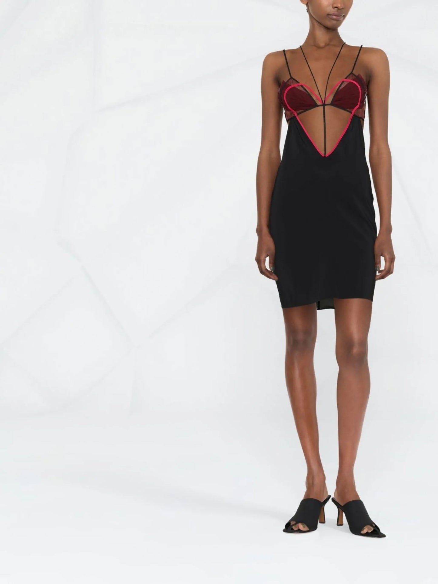 cut-out minidress
