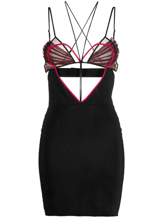 cut-out minidress