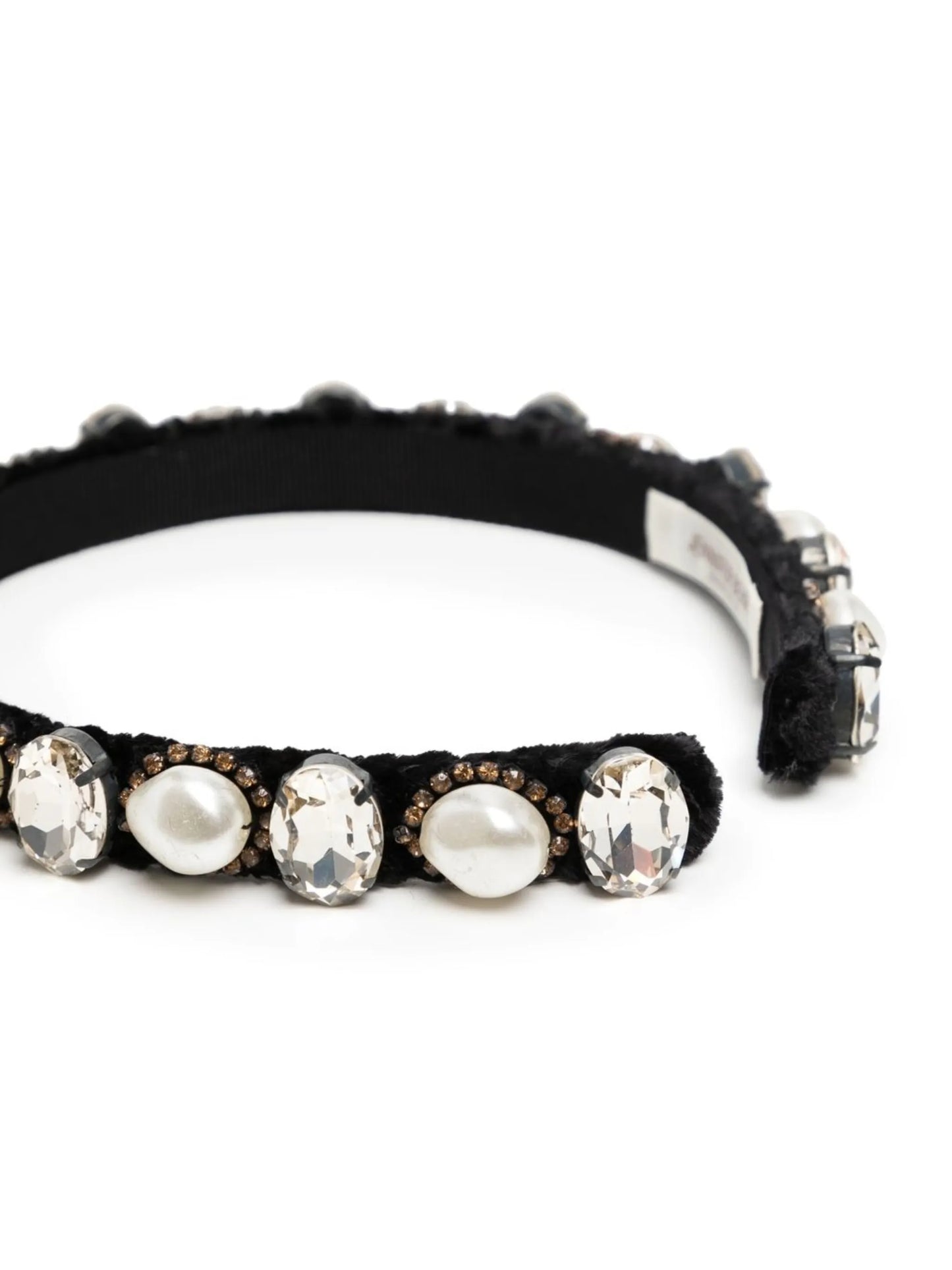 crystal-embellished thin headband