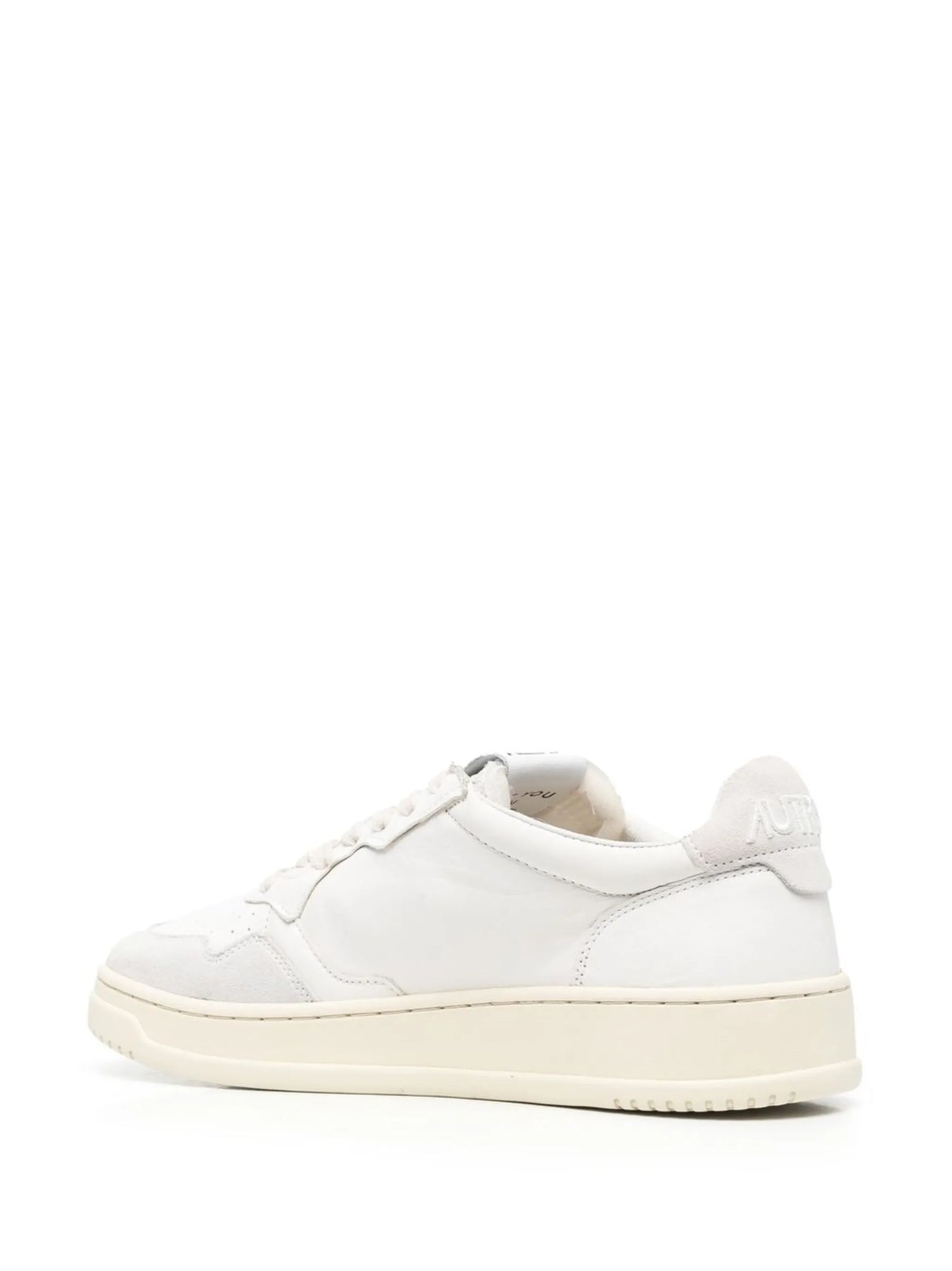 panelled low-top sneakers