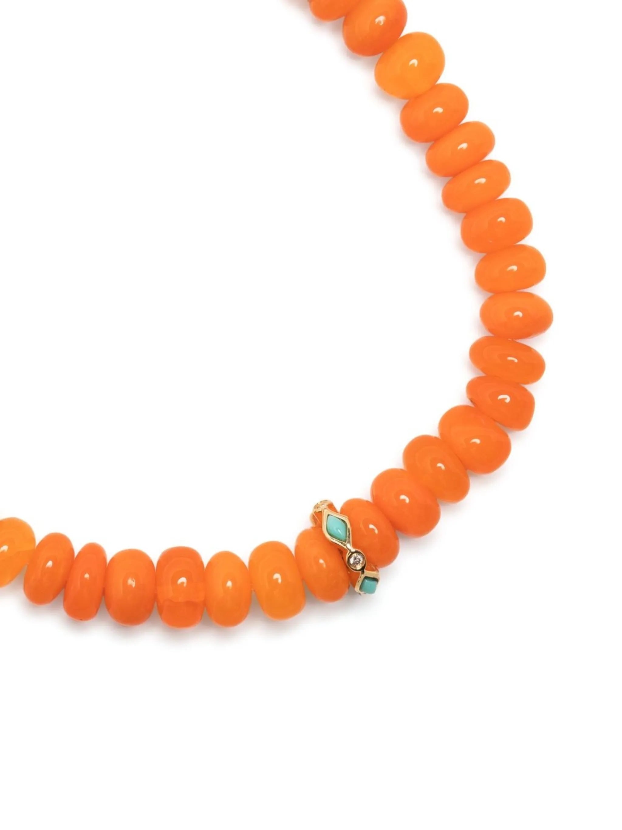 14kt yellow gold opal beaded bracelet
