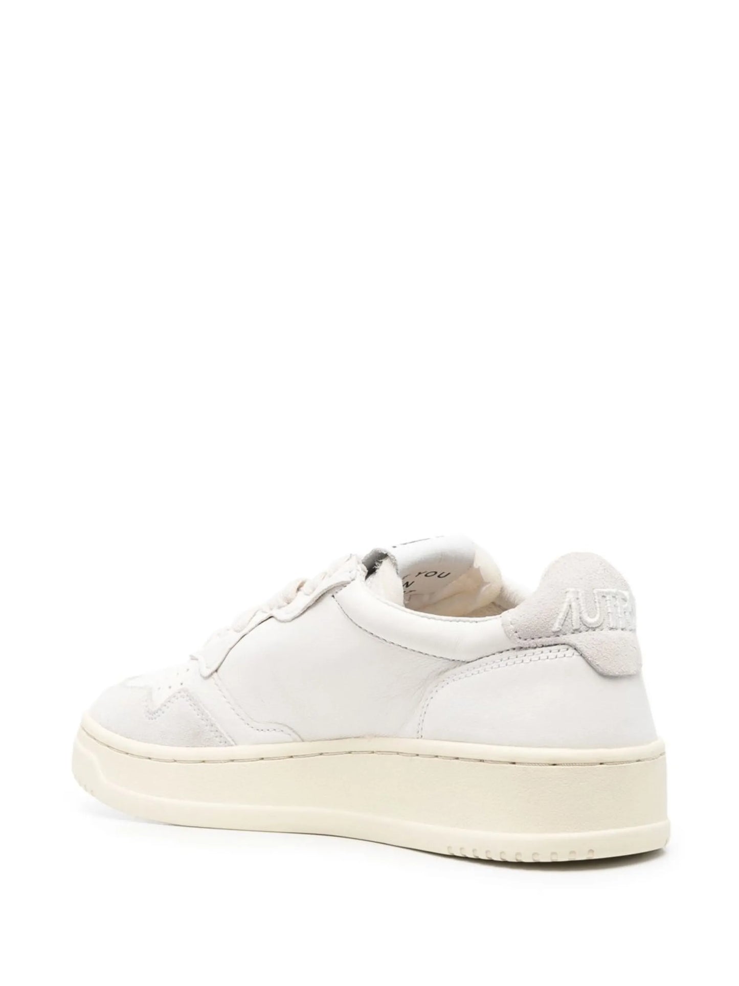 logo-patch lace-up sneakers