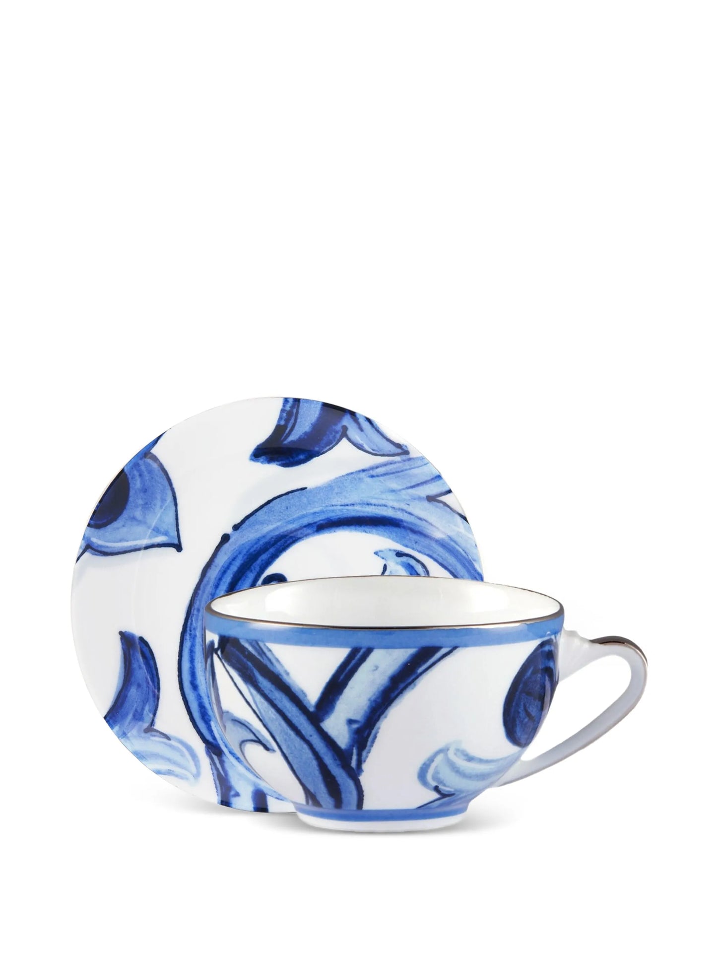 Blu Mediterraneo porcelain tea set