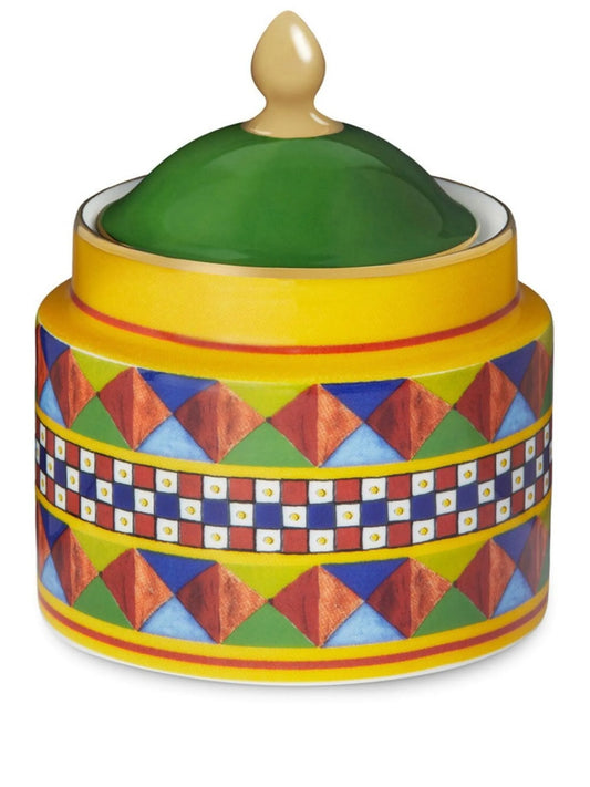 porcelain sugar bowl