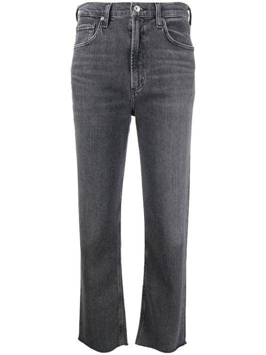 Daphne cropped high-rise jeans