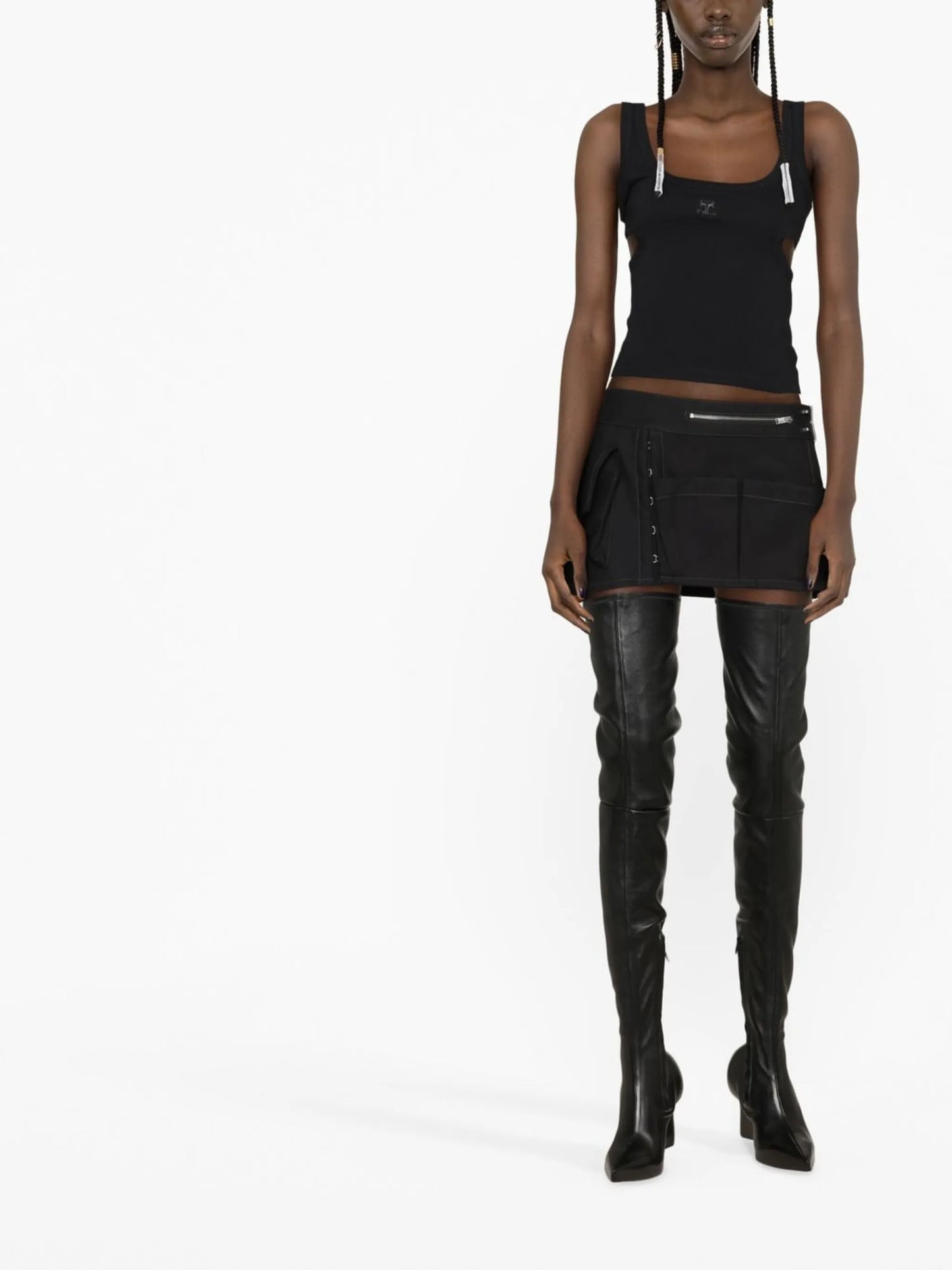 cut-out vest top
