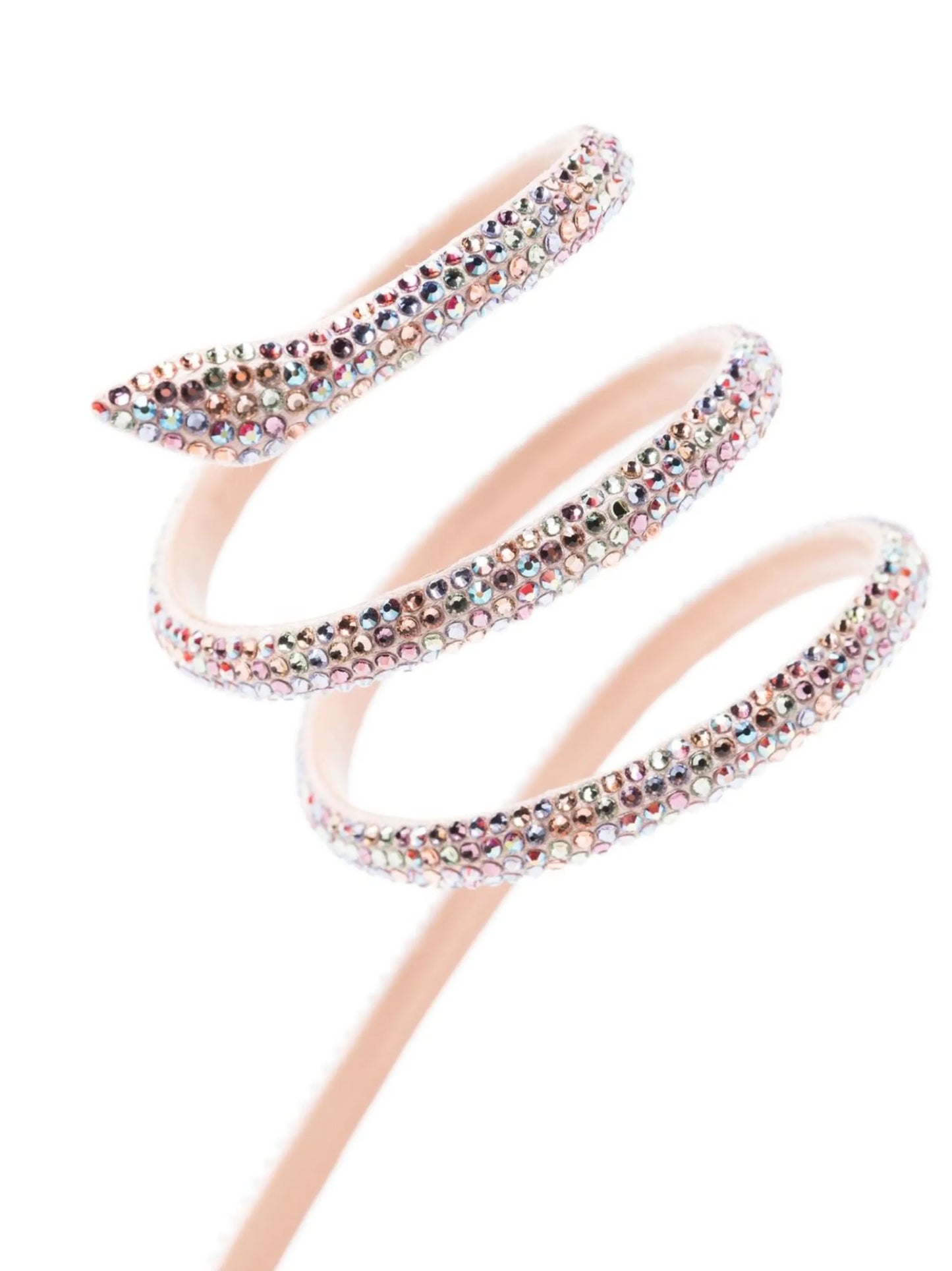 crystal-embellished strap-detail sandals