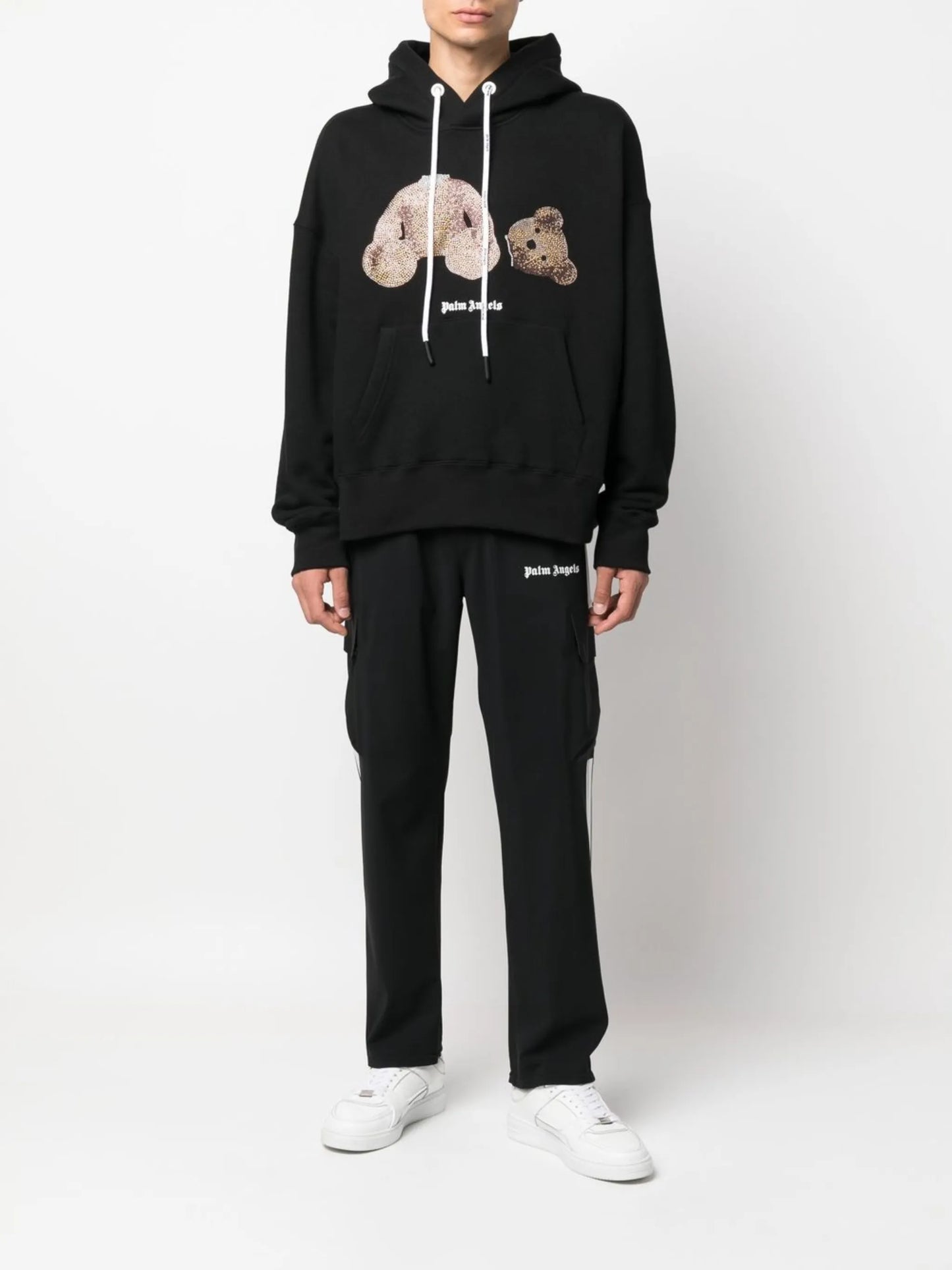 crystal-embellished Teddy Bear hoodie