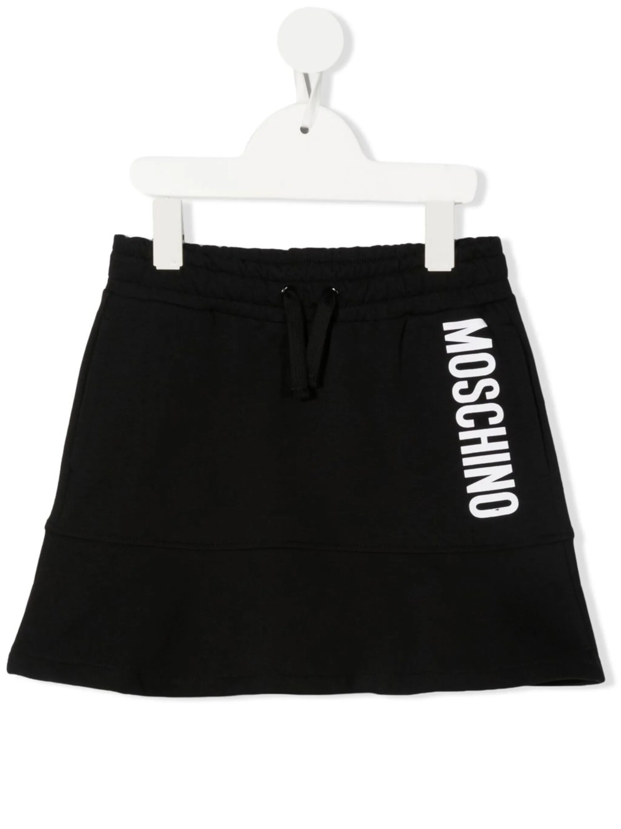 logo-print skirt