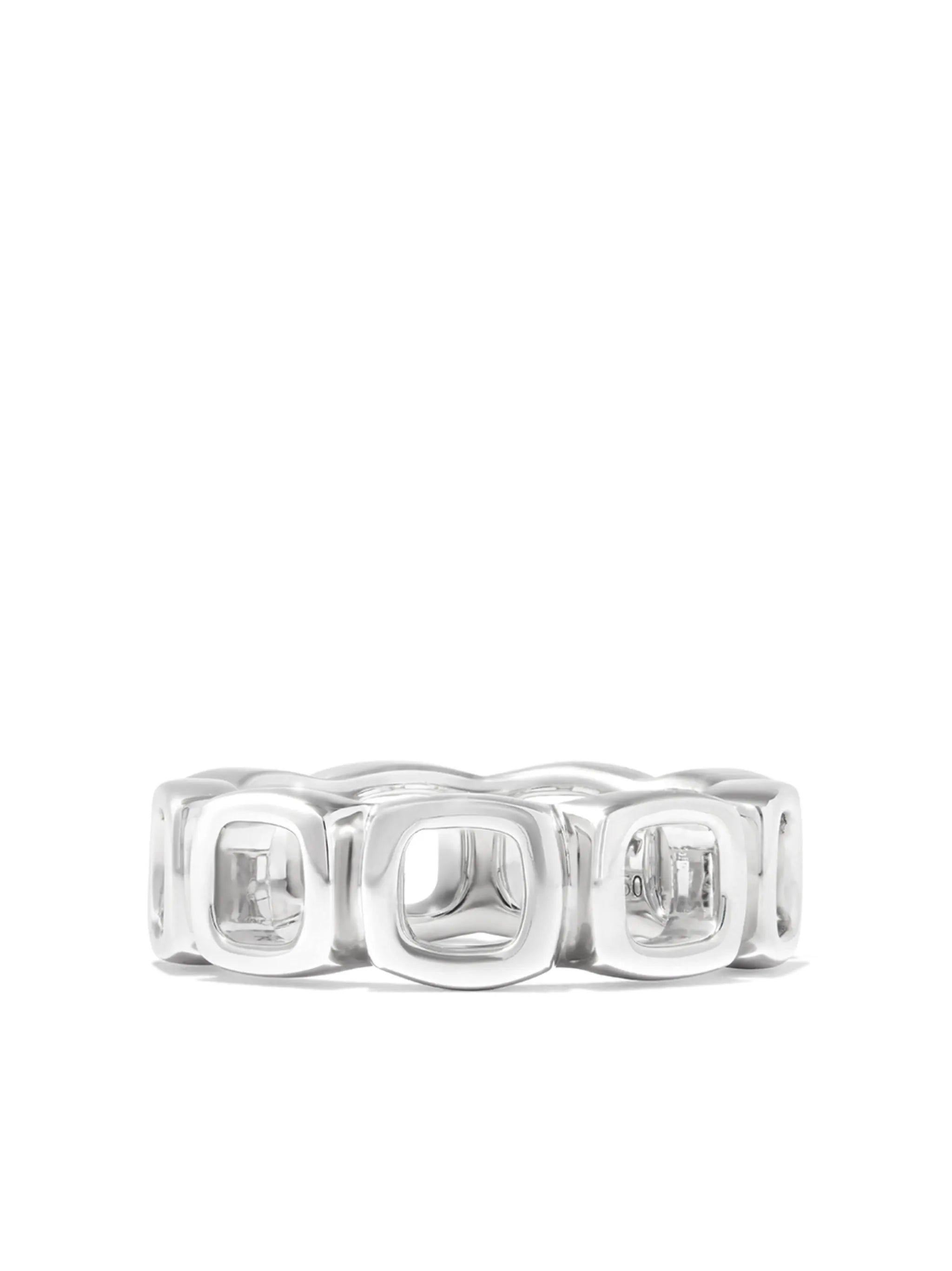 cut-out link eternity ring