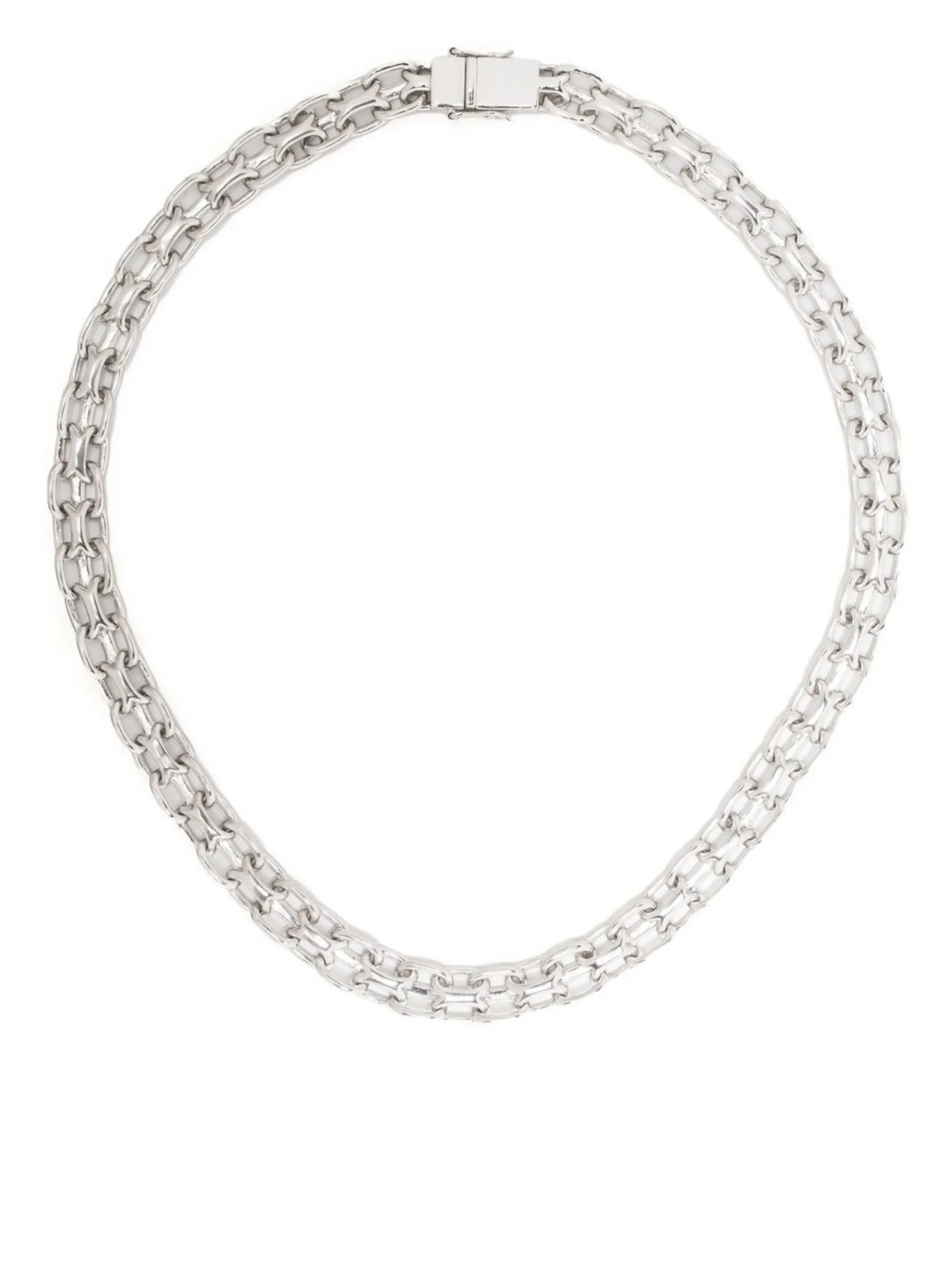 Vintage chunky-chain necklace