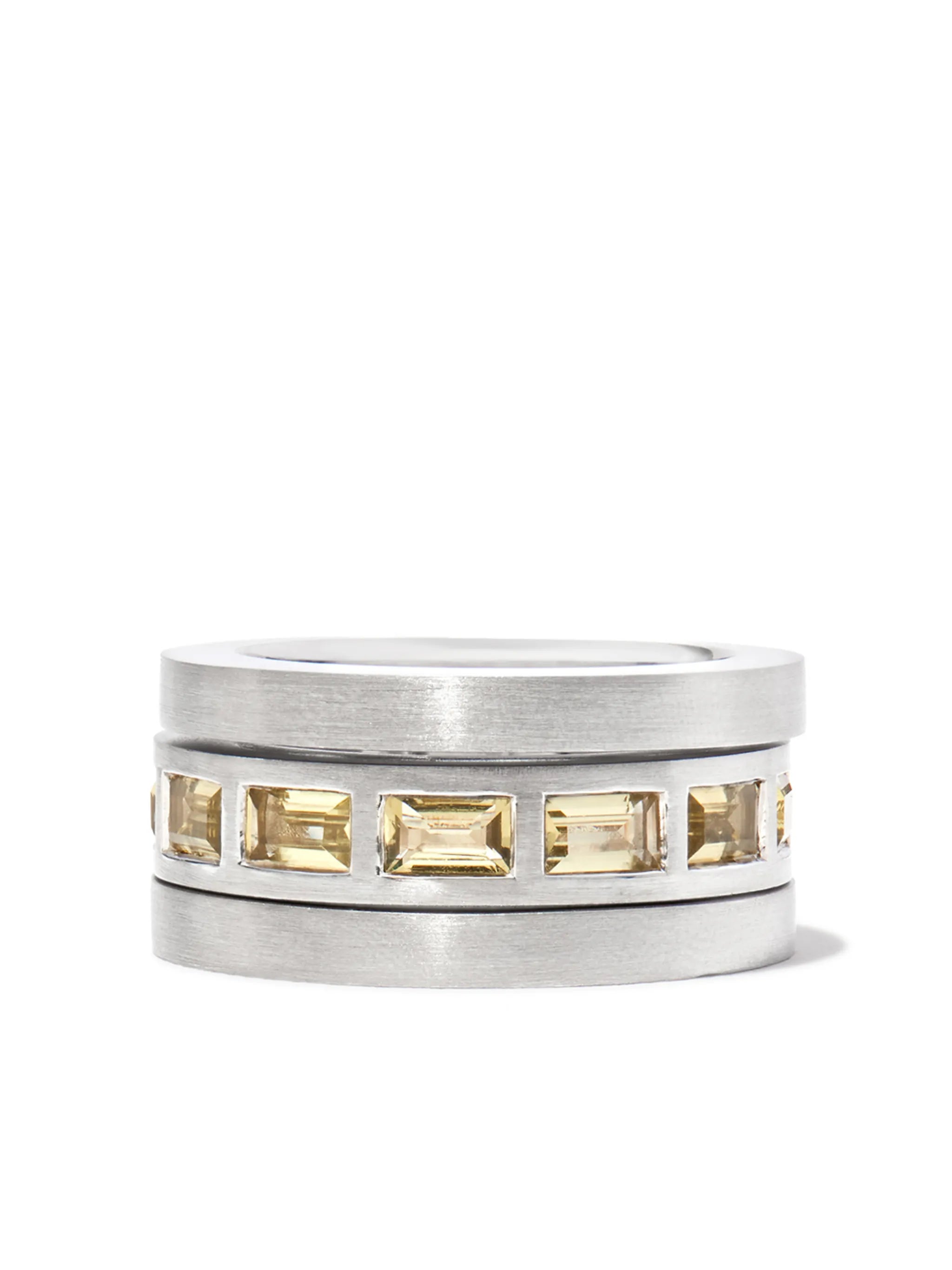 Double Arch quartz ring