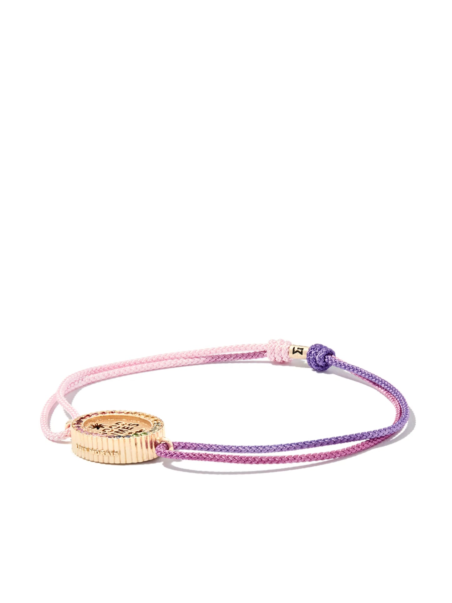 14kt yellow gold Good Times bracelet