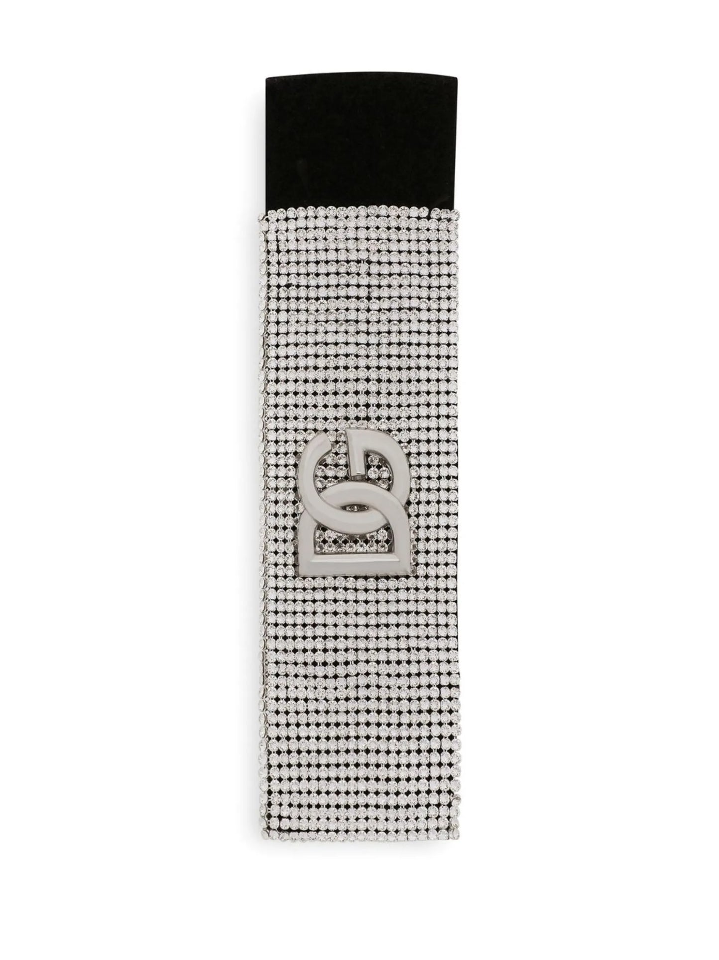 DG-logo crystal mesh bracelet