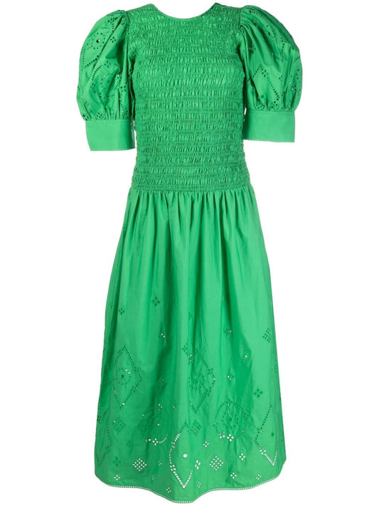 cut out-detail midi dress